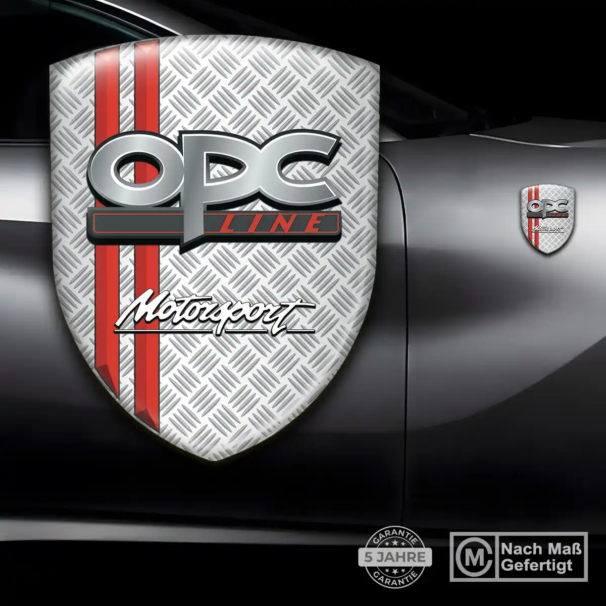 Opel Aufkleber 3D Gel Emblem Interieurdesign