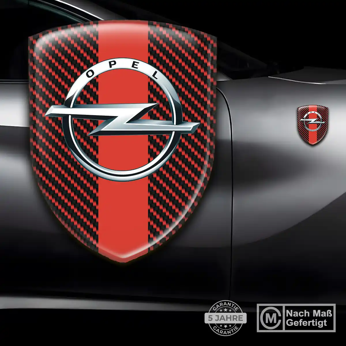 Opel Aufkleber 3D Gel Emblem Luxus-Edition