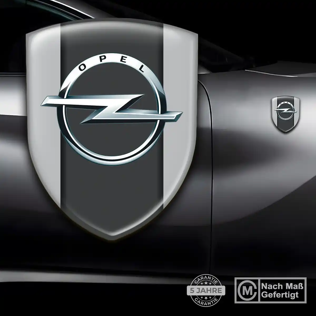 Opel Aufkleber 3D Gel Emblem Markenedition