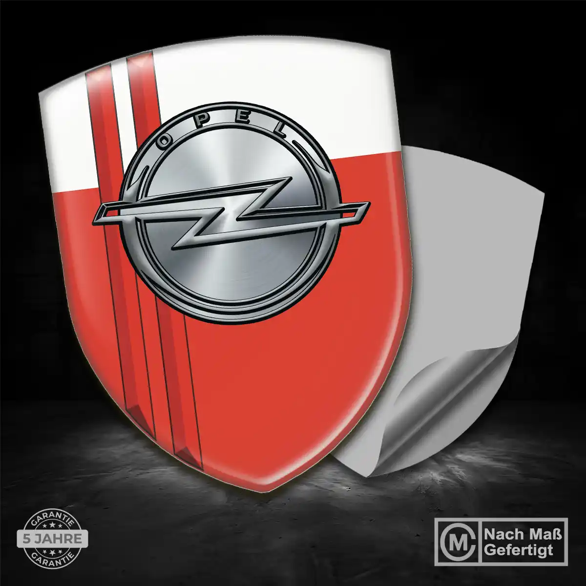 Opel Aufkleber 3D Gel Embleme Anspruchsvolles Design