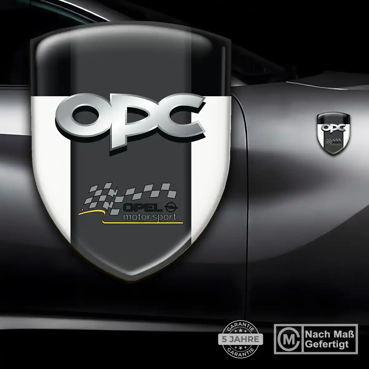 Opel Aufkleber 3D Gel Embleme Ausdrucksstarkes Design