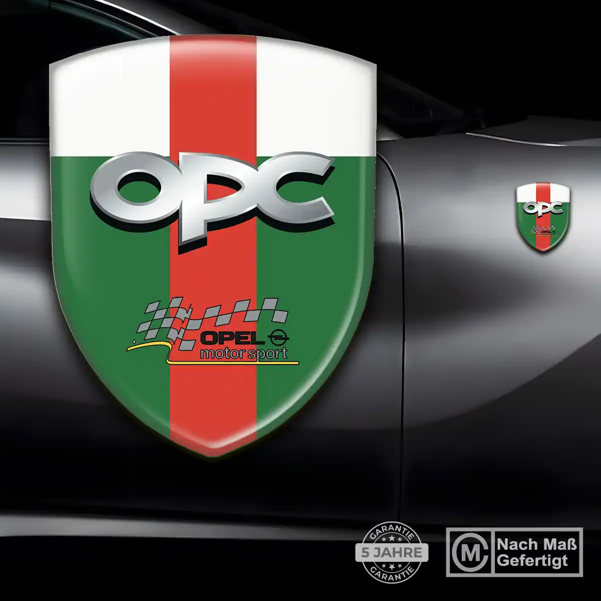 Opel Aufkleber 3D Gel Embleme Auto Elegantes Design