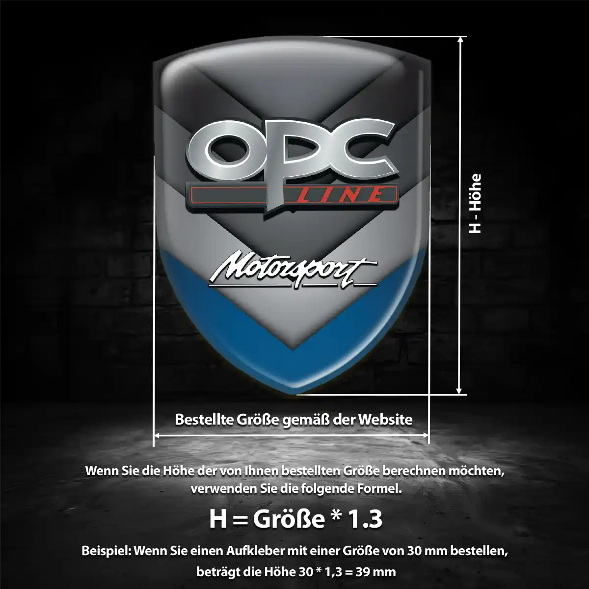 Opel Aufkleber 3D Gel Embleme Auto Exterieurdesign