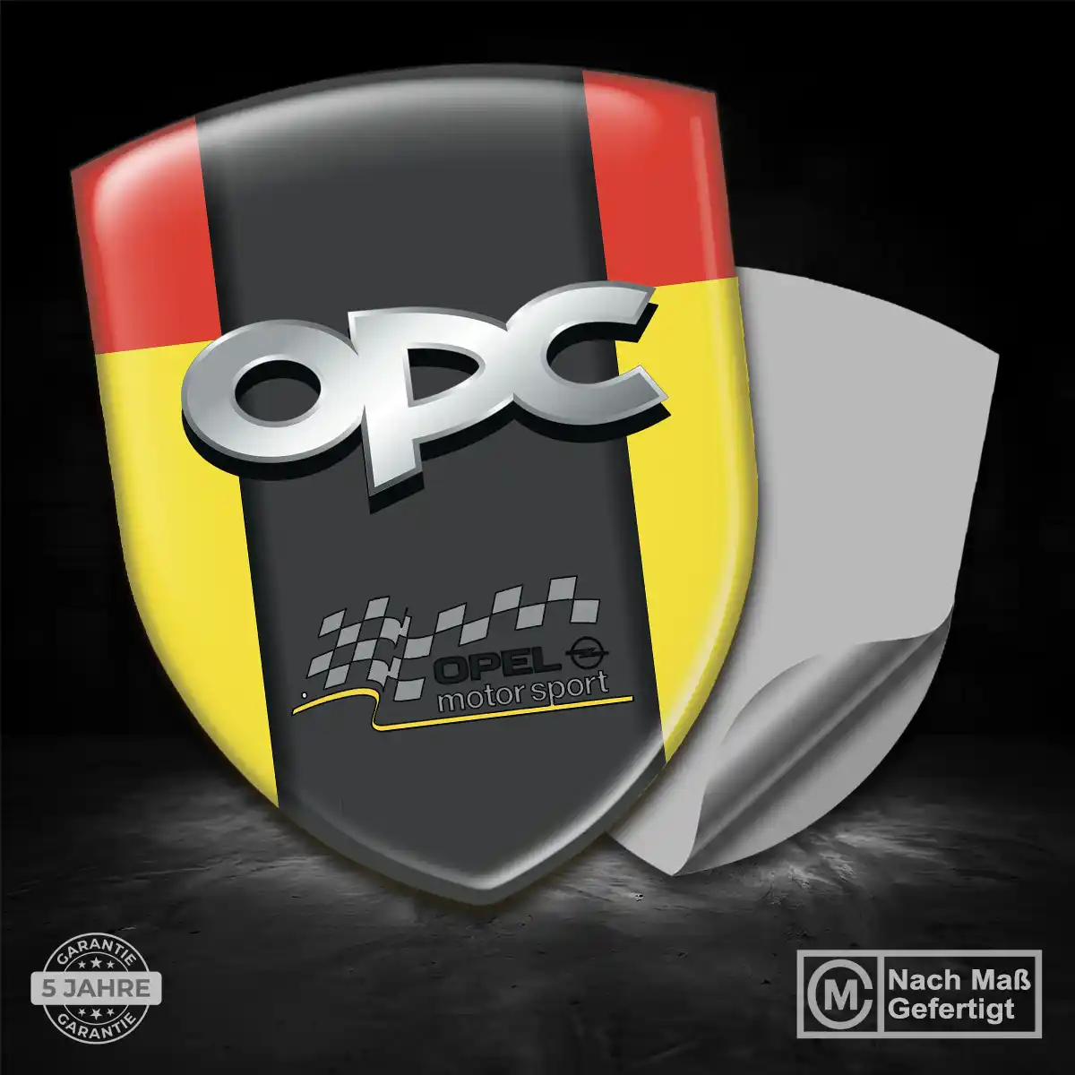 Opel Aufkleber 3D Gel Embleme Auto Limitierte Auflage