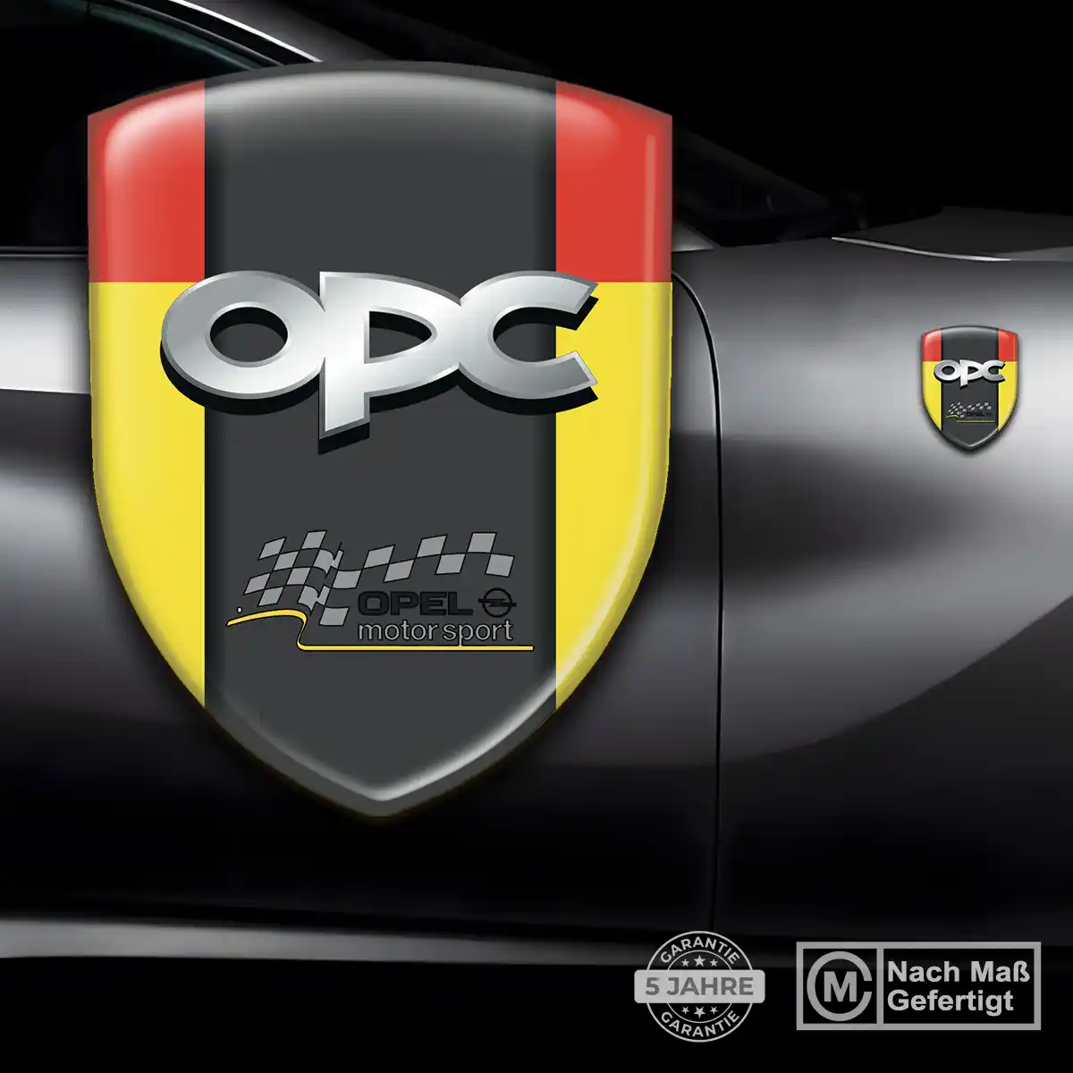 Opel Aufkleber 3D Gel Embleme Auto Limitierte Auflage