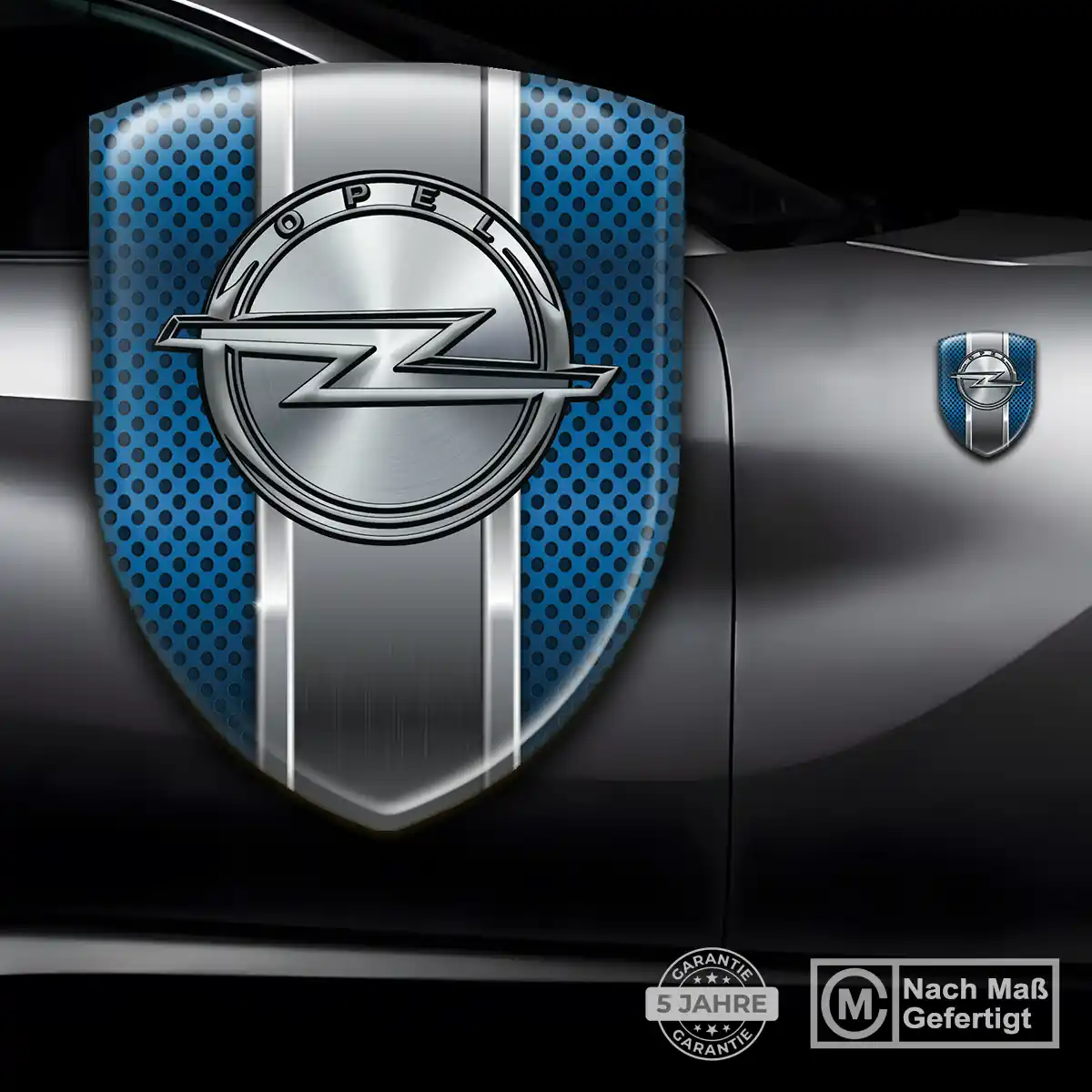 Opel Aufkleber 3D Gel Embleme Edles Design