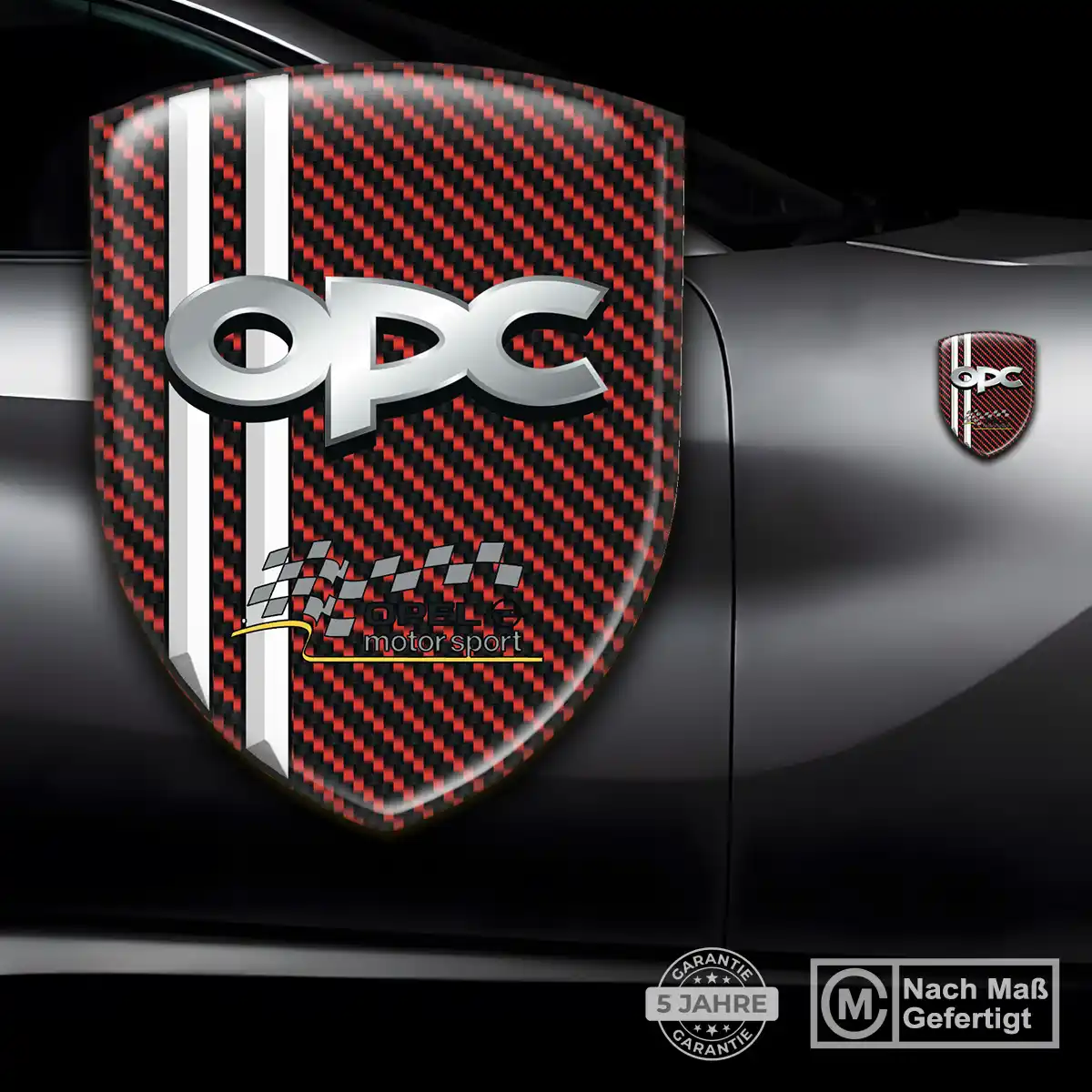 Opel Aufkleber 3D Gel Embleme Interieurdesign