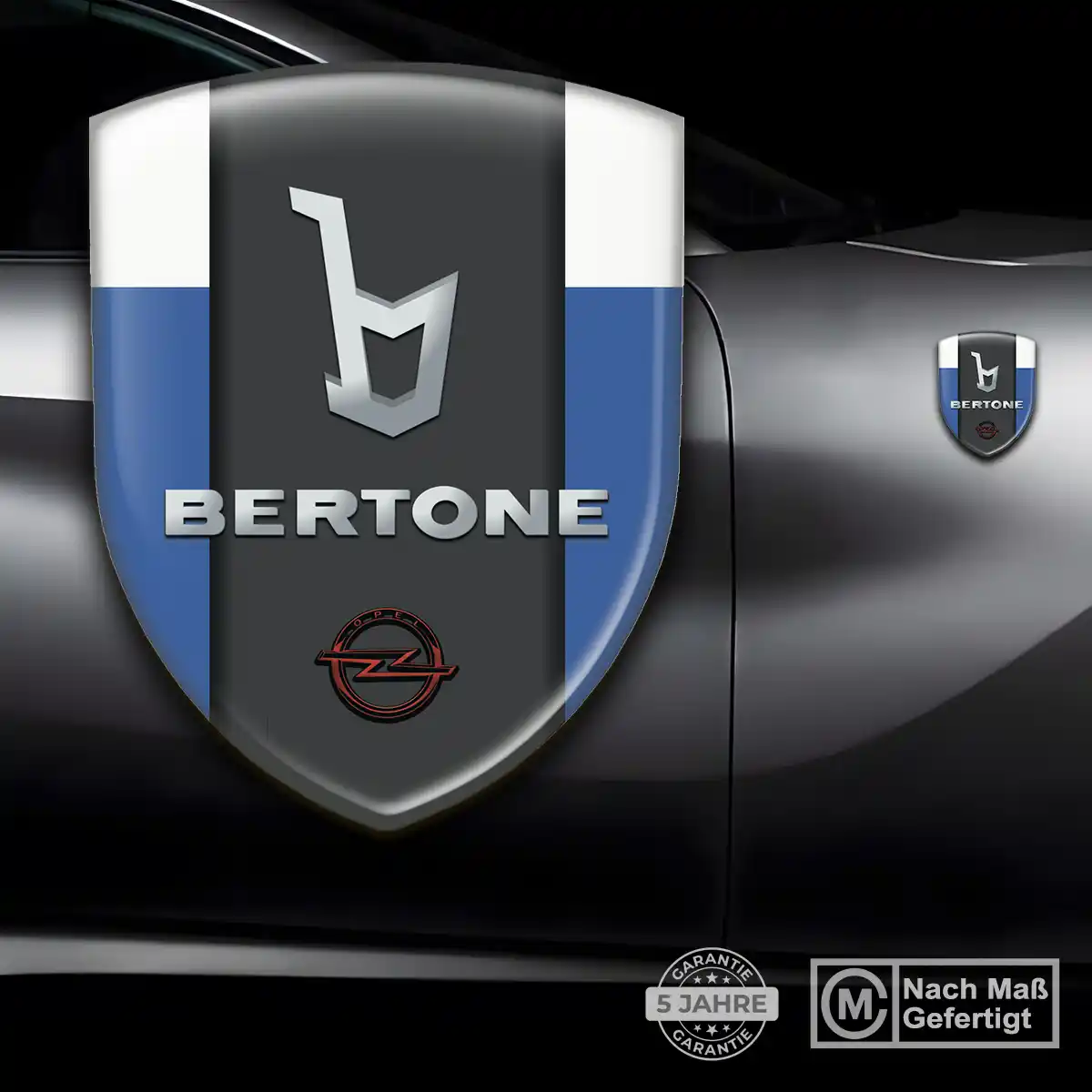 Opel Aufkleber 3D Gel Embleme Limitierte Auflage