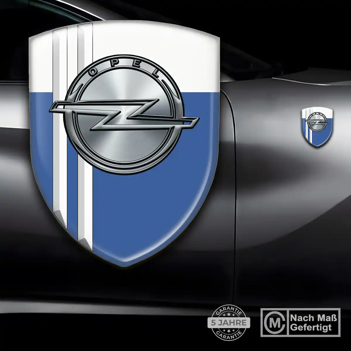 Opel Aufkleber 3D Gel Embleme Markenedition