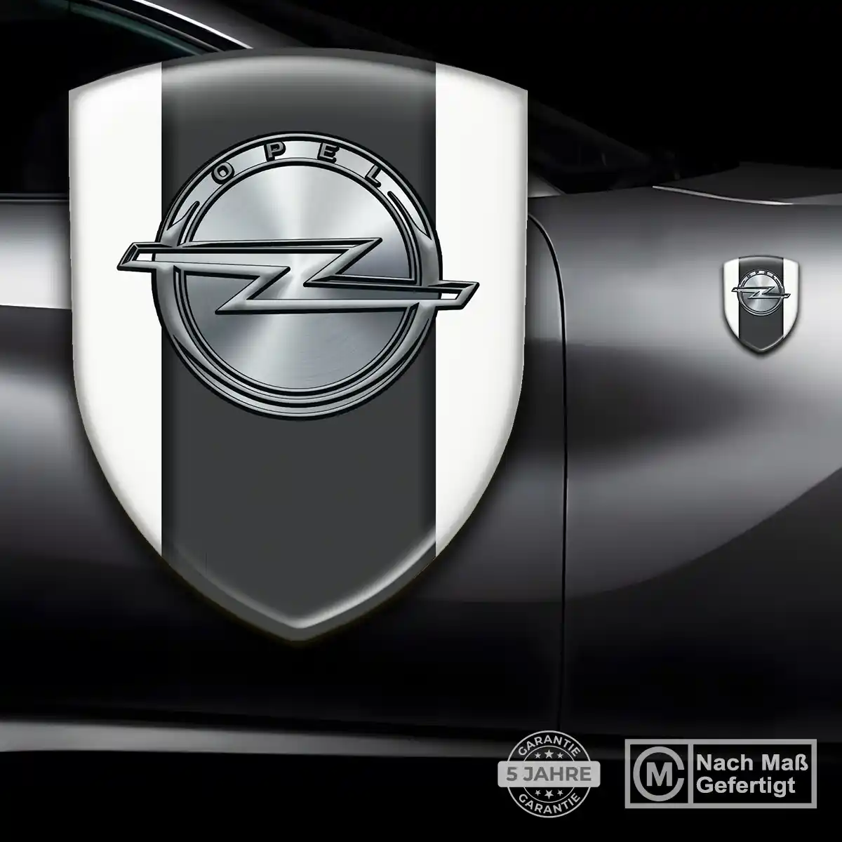 Opel Aufkleber 3D Gel Embleme Premium-Edition