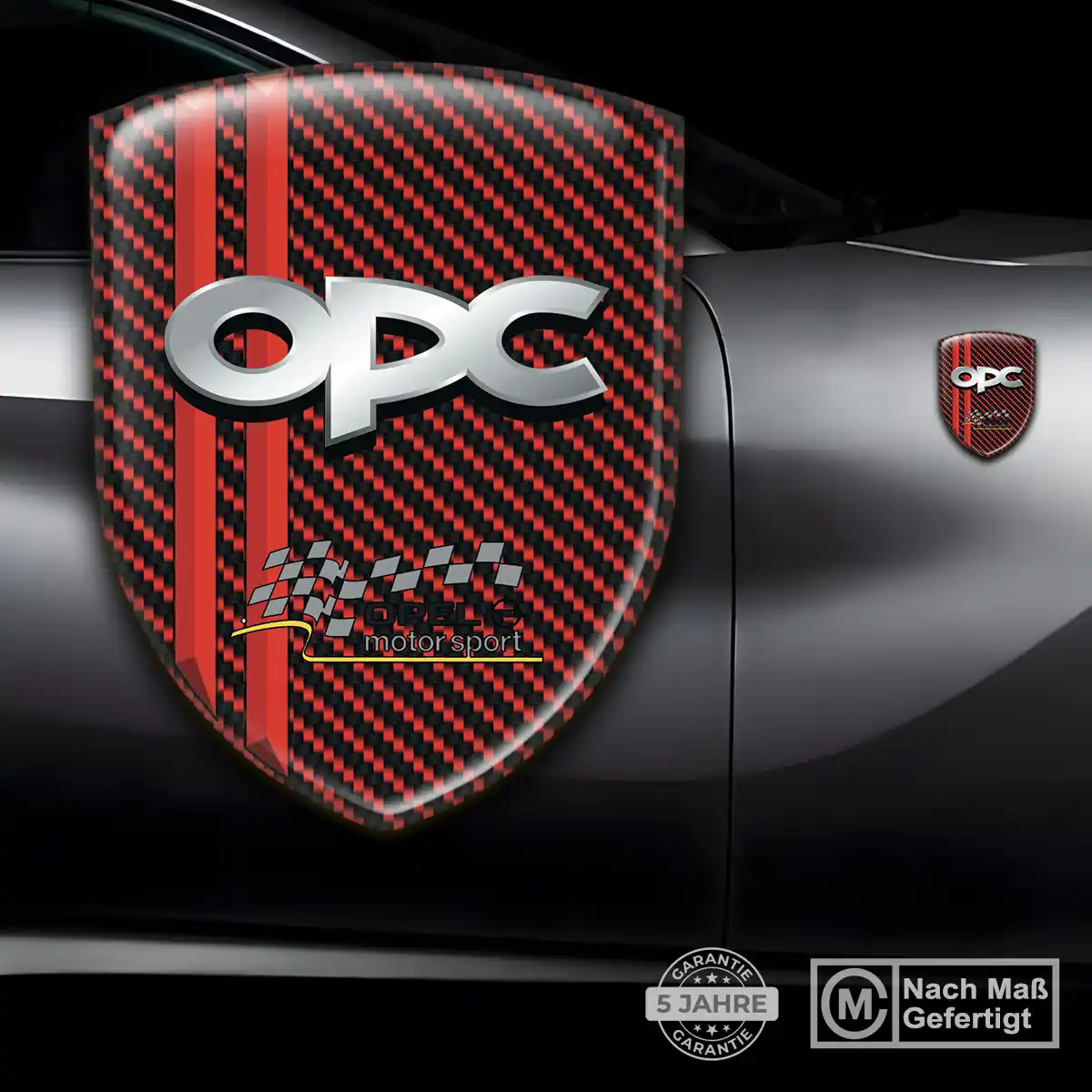 Opel Aufkleber 3D Gel Embleme Premiumqualität