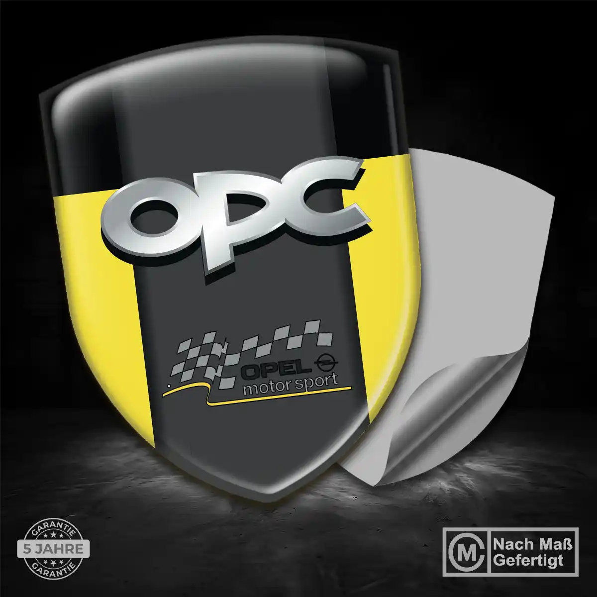 Opel Aufkleber 3D Gel Embleme Tuningfahrzeug