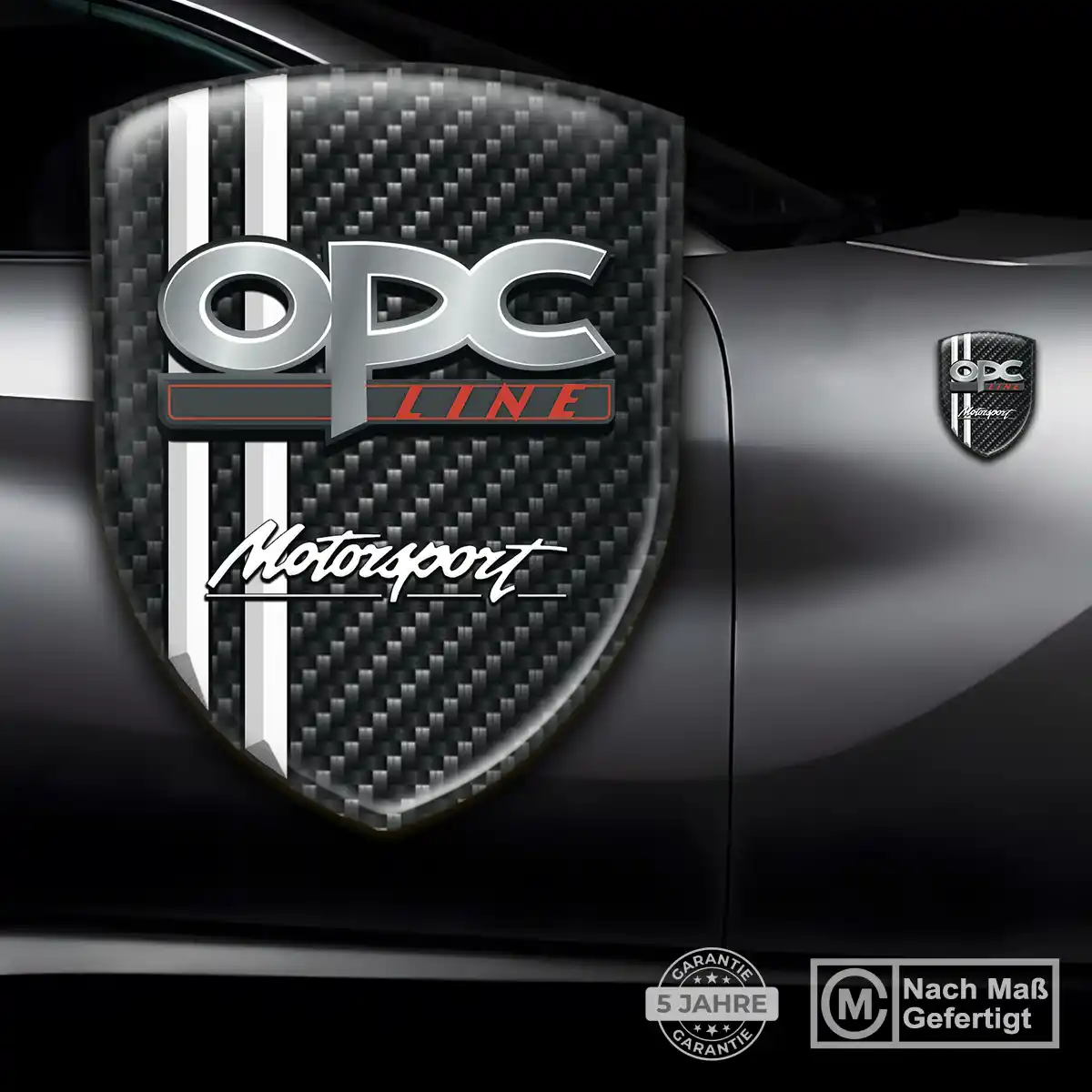 Opel Aufkleber 3D Gel Silikon Auto Elegantes Design