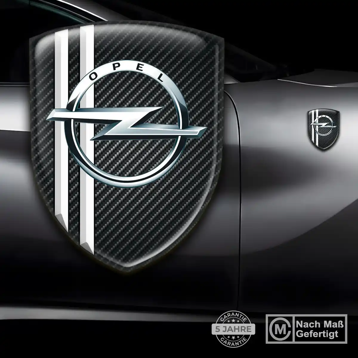 Opel Aufkleber 3D Gel Silikon Auto Premiumqualität