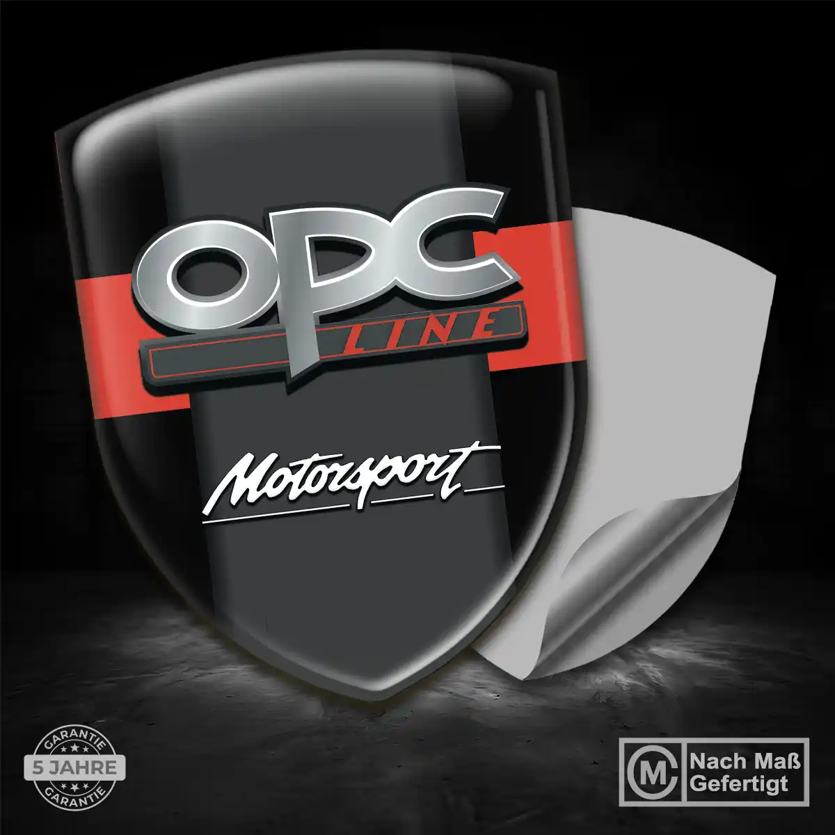 Opel Aufkleber 3D Gel Silikon Auto Tuningfahrzeug
