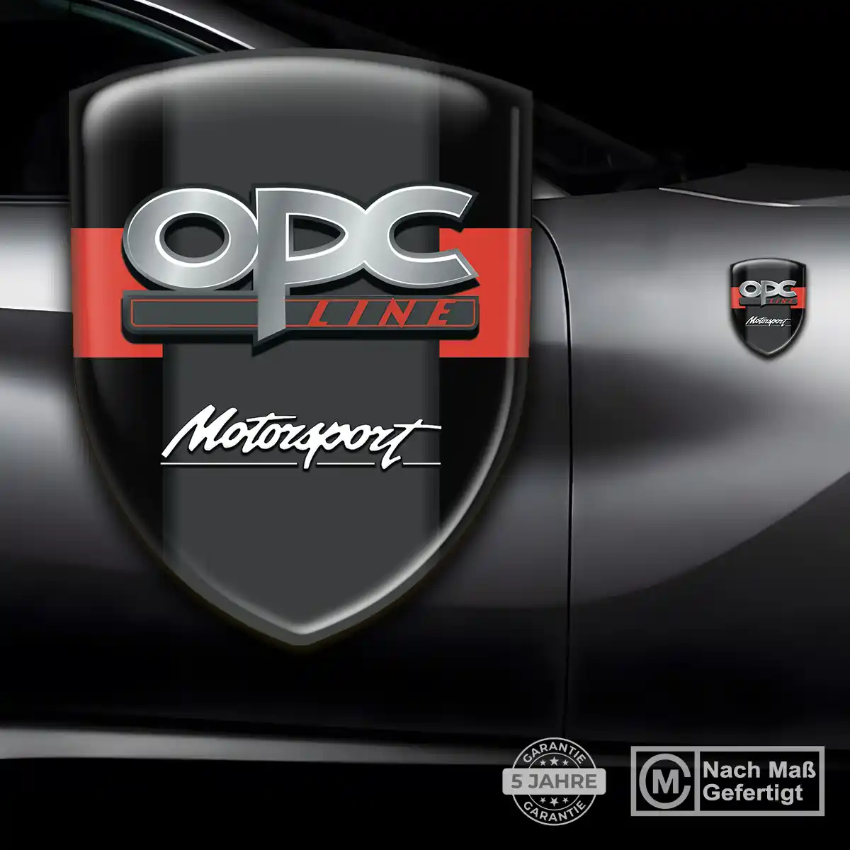 Opel Aufkleber 3D Gel Silikon Auto Tuningfahrzeug