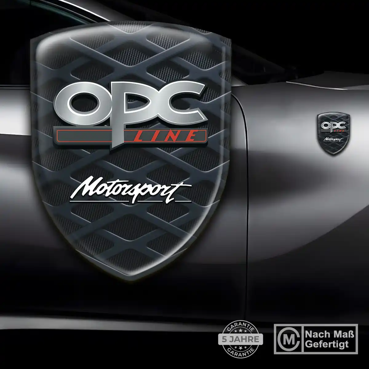 Opel Aufkleber 3D Gel Silikon Hochwertiges Harz