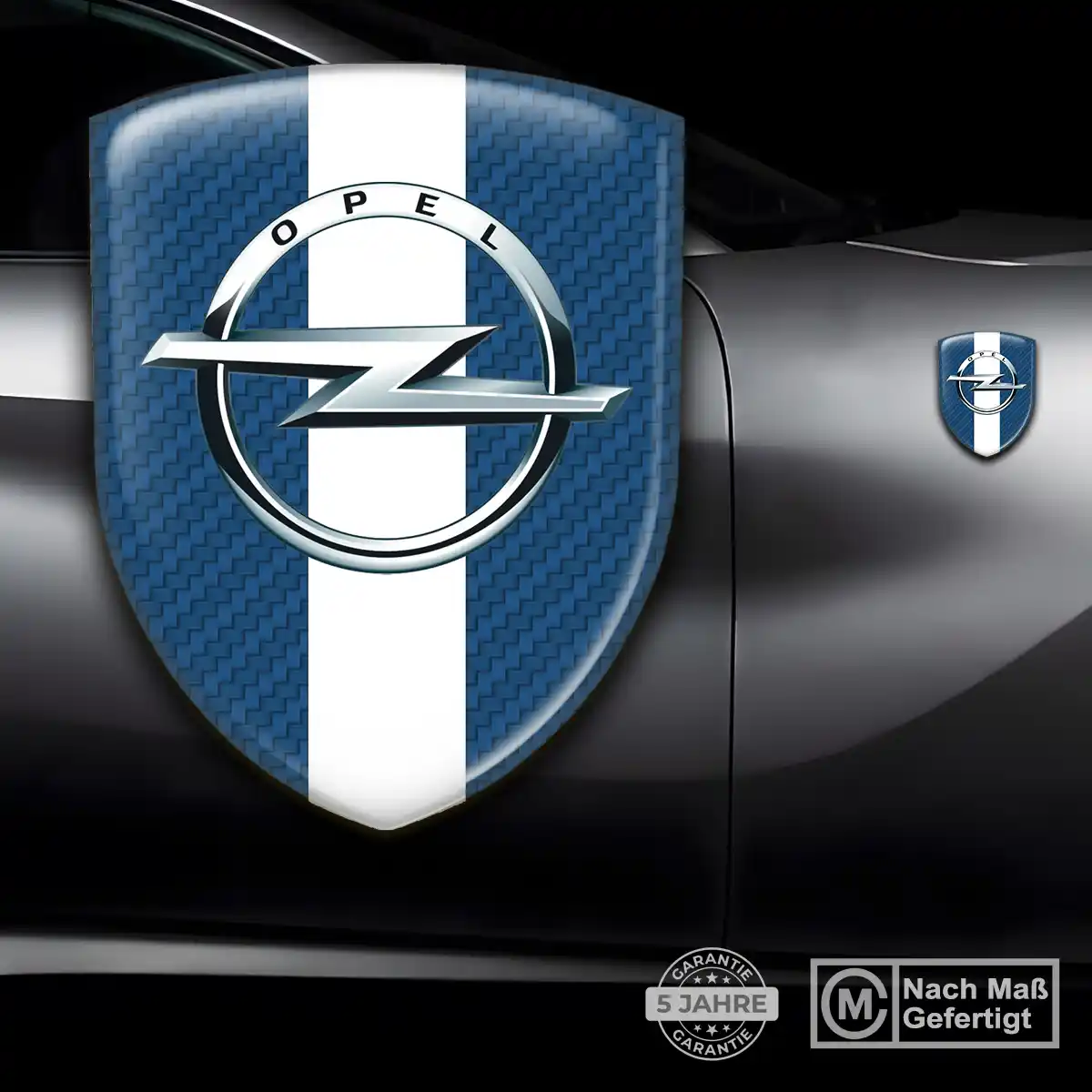 Opel Aufkleber 3D Gel Silikon Limitierte Auflage
