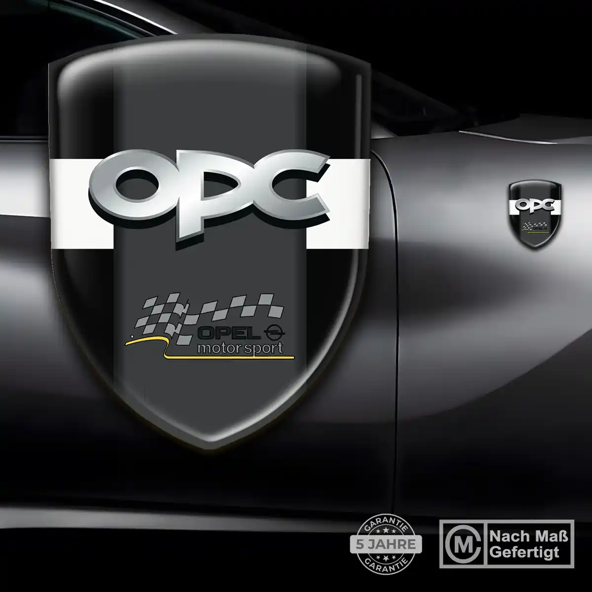 Opel Aufkleber 3D Gel Silikon Premium-Edition