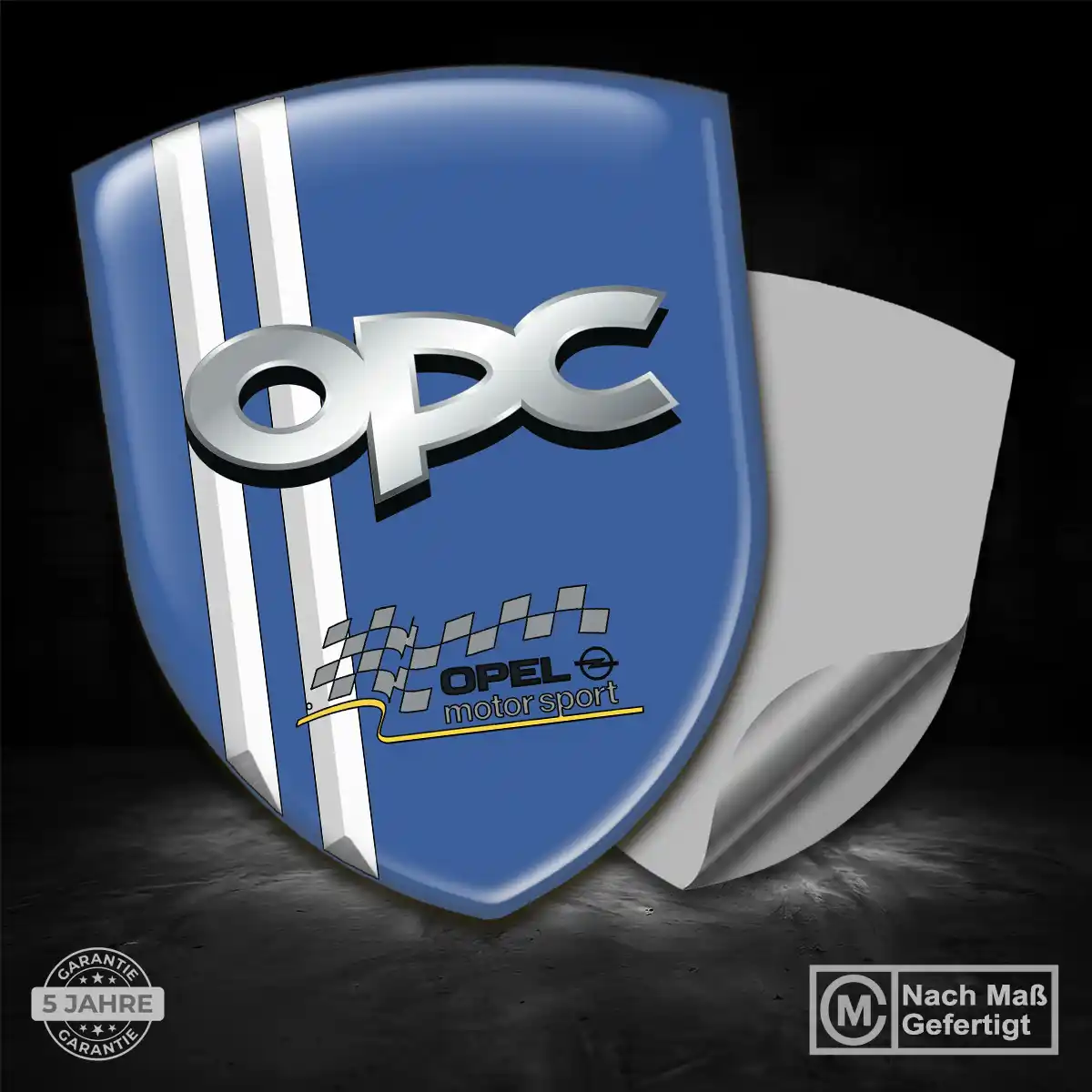 Opel Aufkleber 3D Gel Silikon Premiumqualität