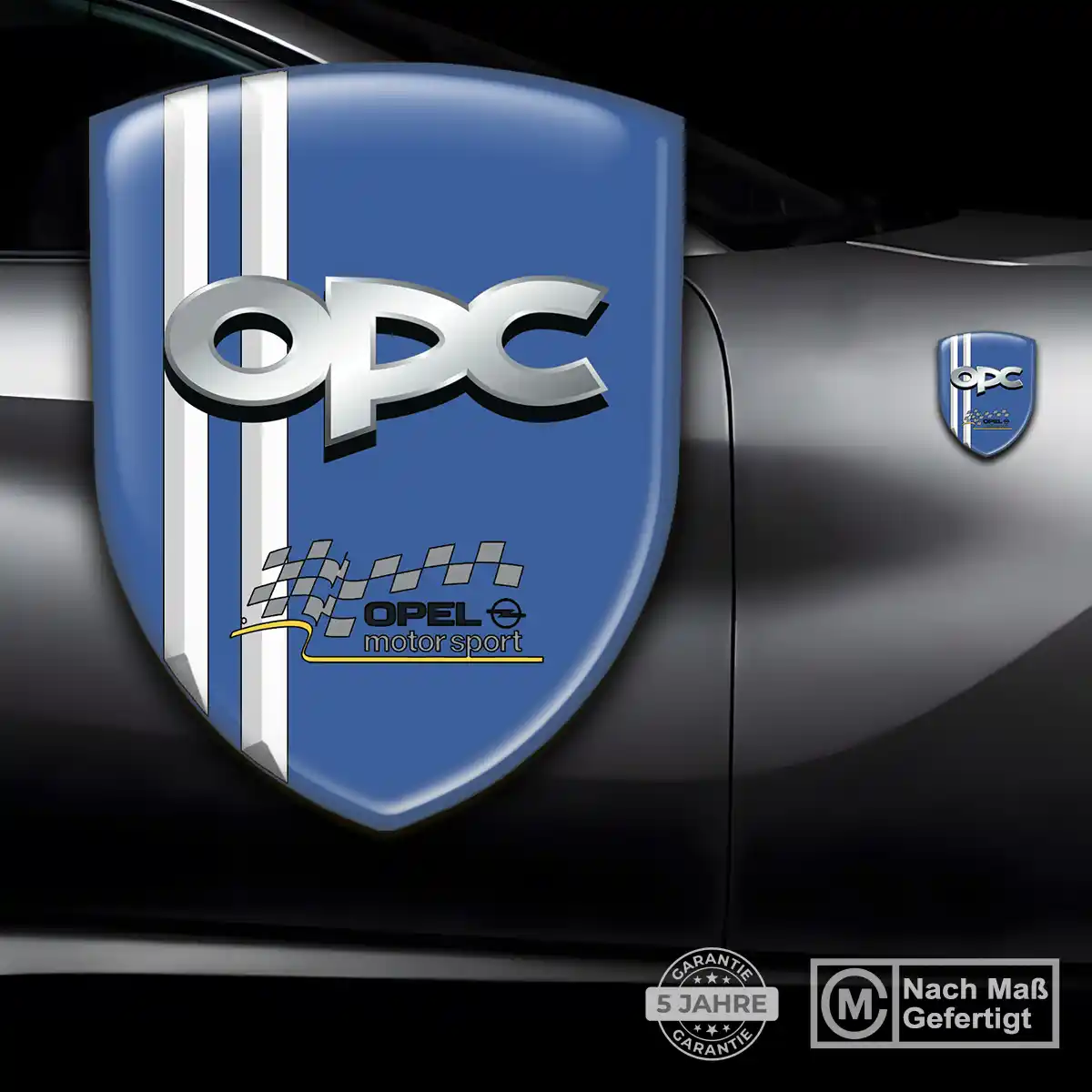 Opel Aufkleber 3D Gel Silikon Premiumqualität