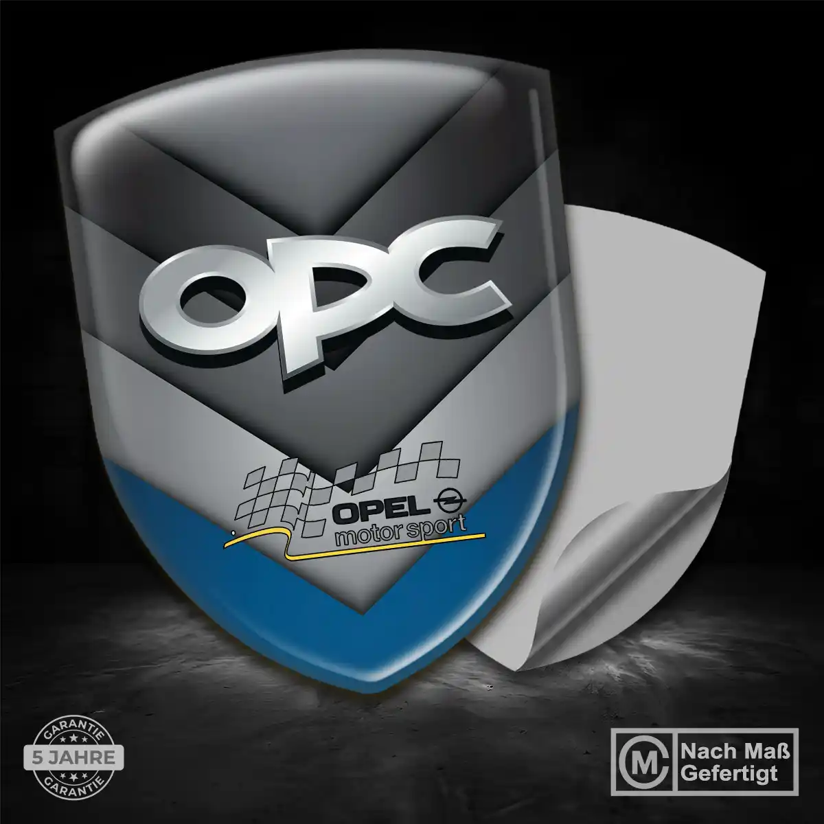Opel Aufkleber 3D Gel Silikon Stilvolles Design
