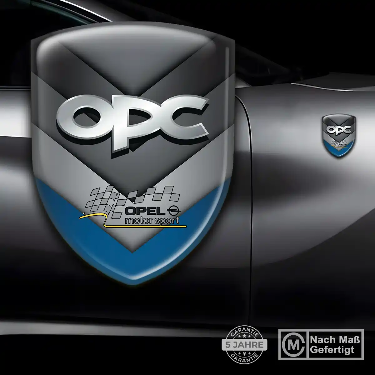 Opel Aufkleber 3D Gel Silikon Stilvolles Design