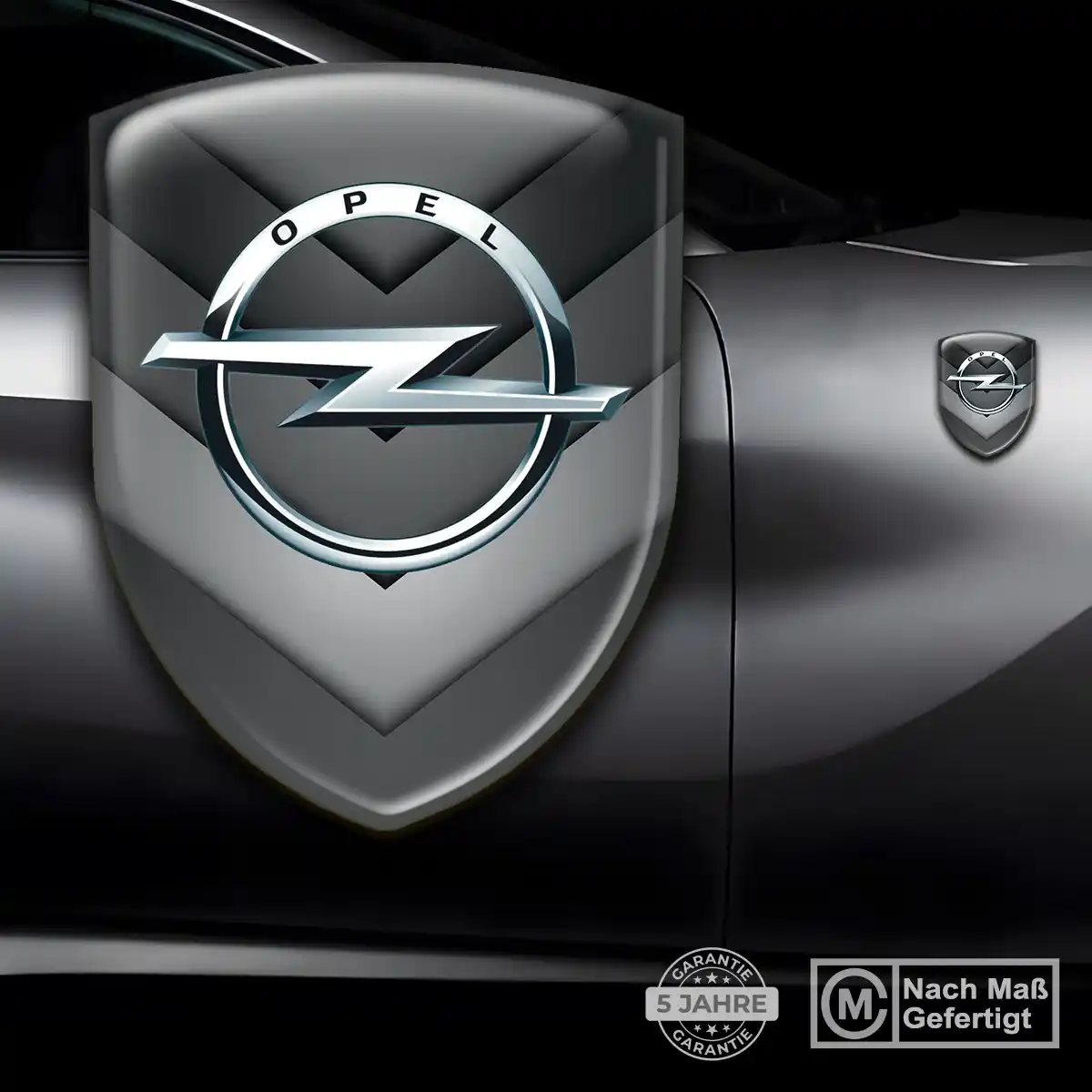 Opel Aufkleber 3D Gel Wappen Ausdrucksstarkes Design