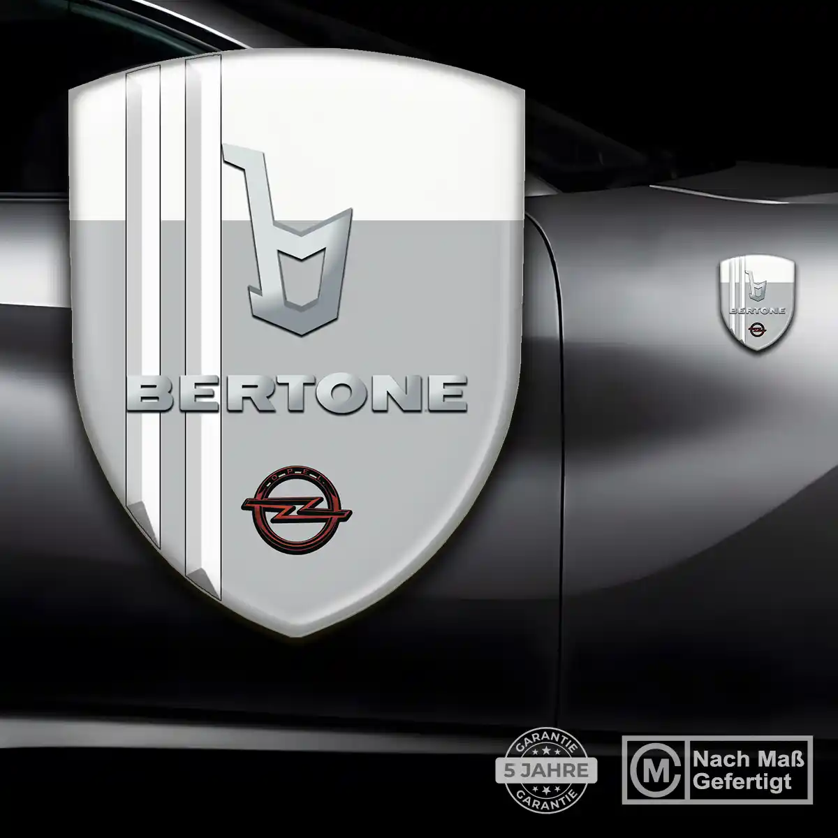 Opel Aufkleber 3D Gel Wappen Auto Elegantes Design