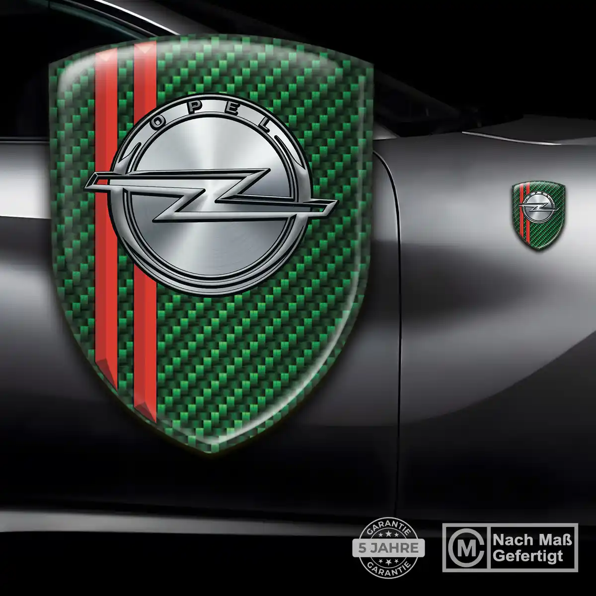 Opel Aufkleber 3D Gel Wappen Auto Hohe Qualität