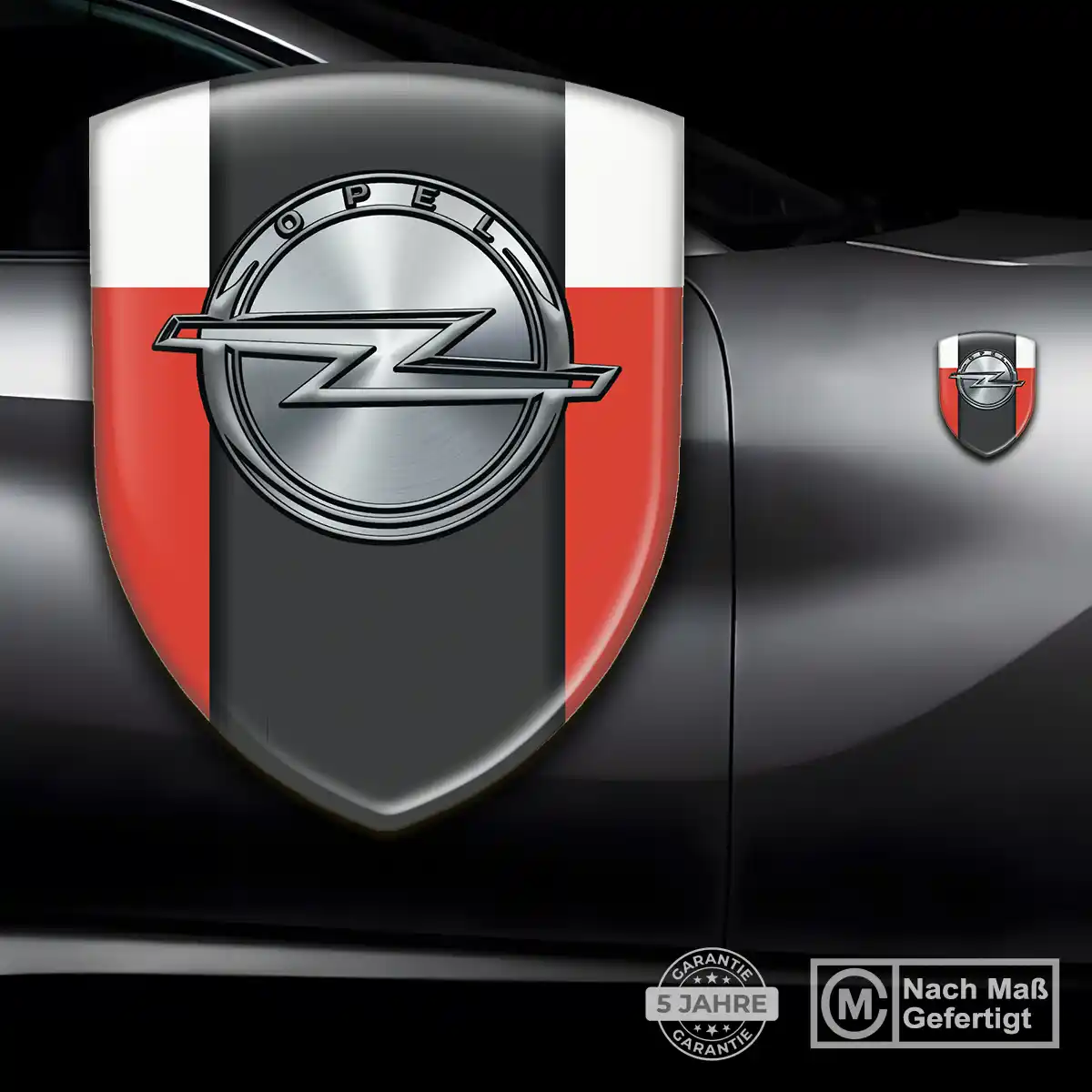 Opel Aufkleber 3D Gel Wappen Auto Interieurdesign