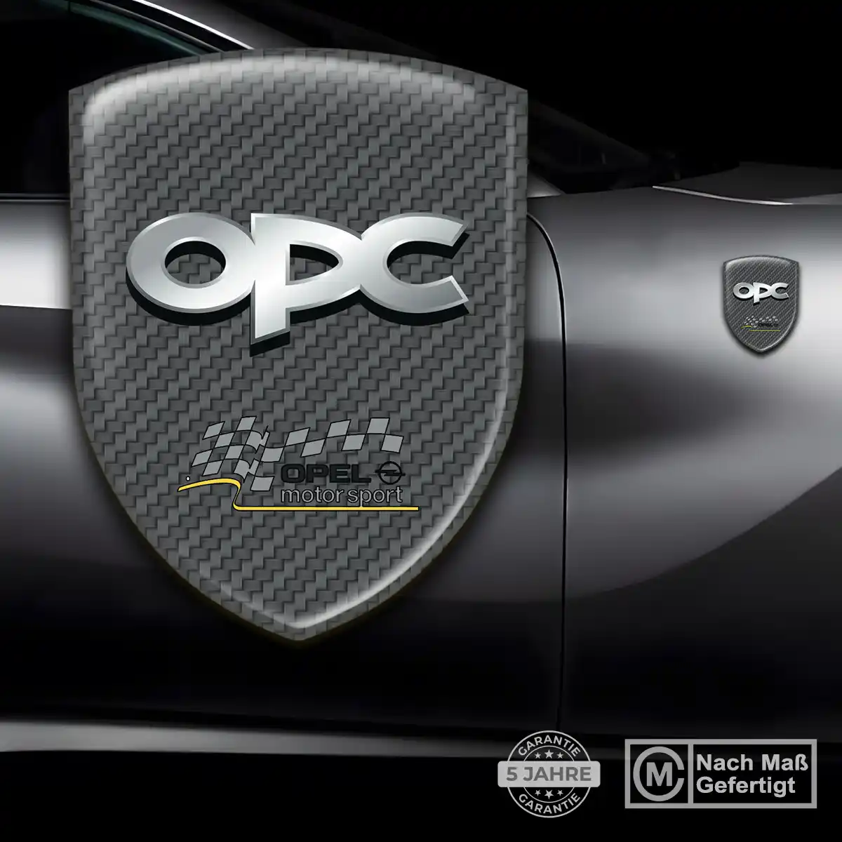 Opel Aufkleber 3D Gel Wappen Auto Markenedition