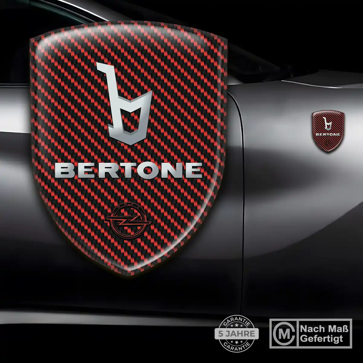 Opel Aufkleber 3D Gel Wappen Auto Premiumqualität