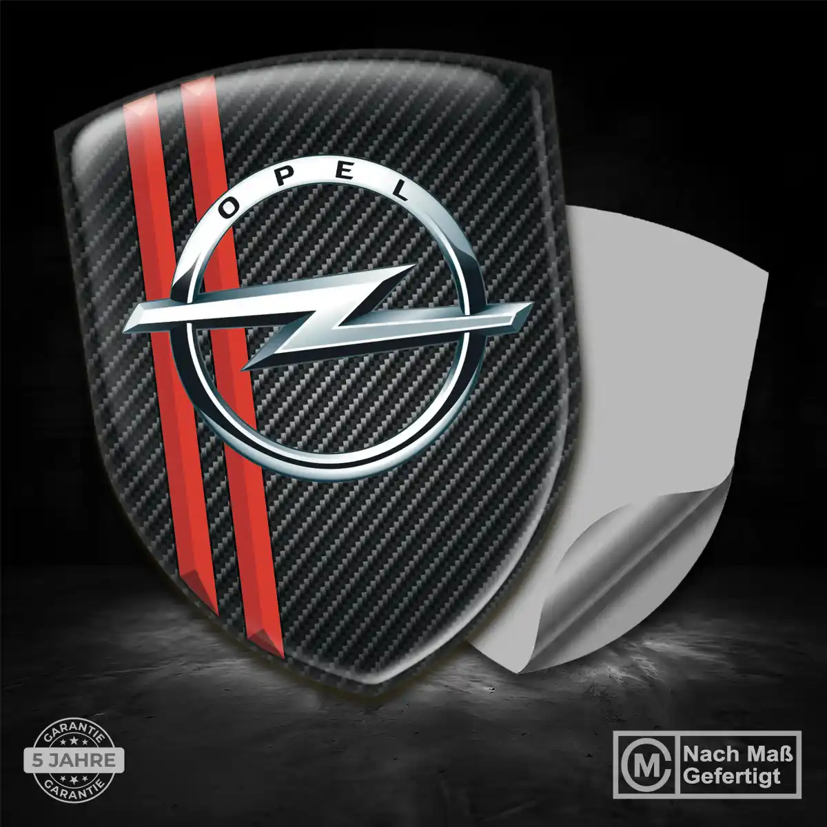 Opel Aufkleber 3D Gel Wappen Auto Stilvolles Design