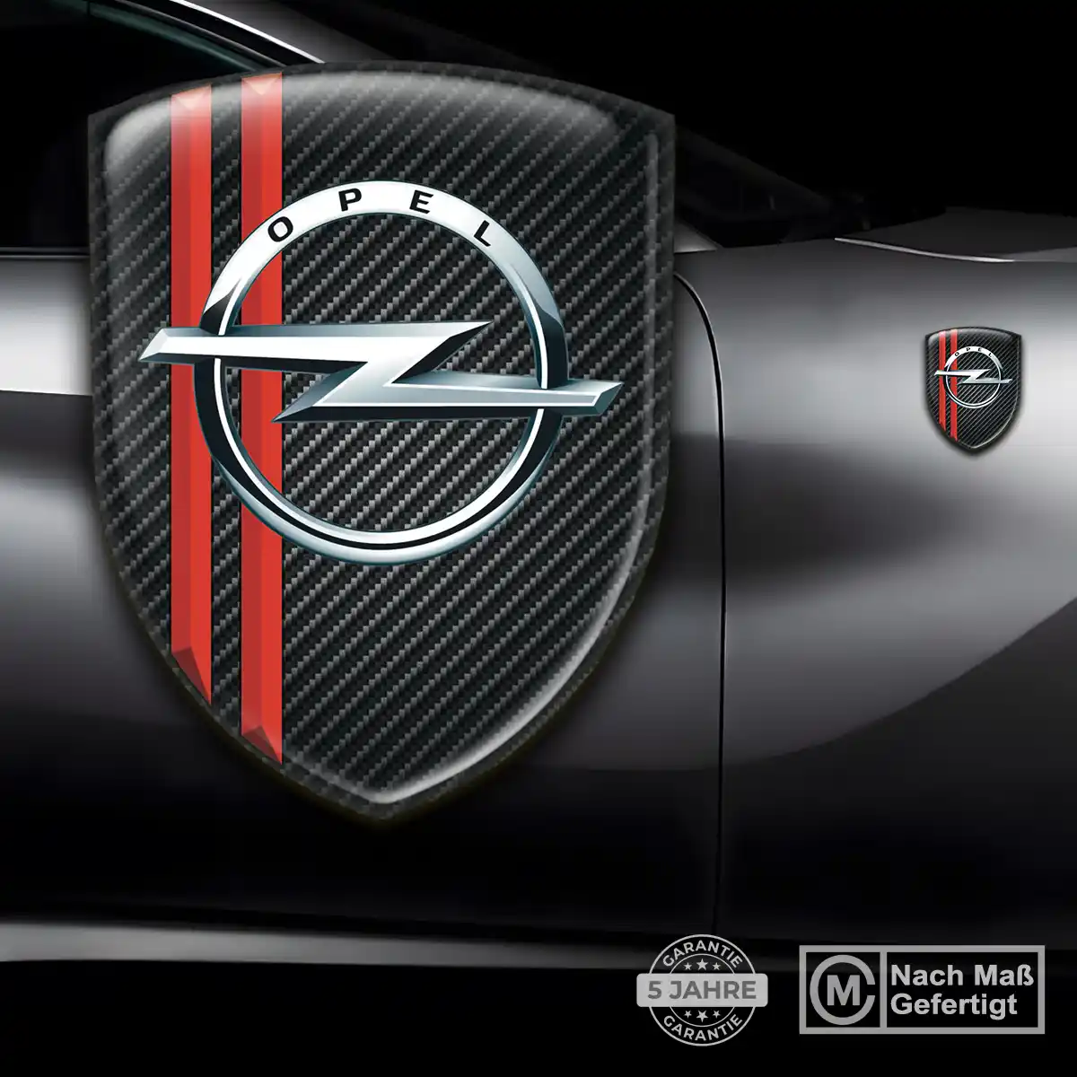 Opel Aufkleber 3D Gel Wappen Auto Stilvolles Design