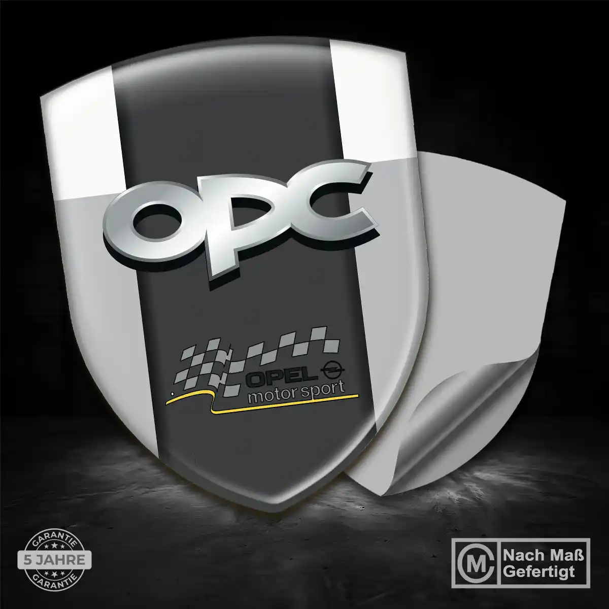 Opel Aufkleber 3D Gel Wappen Hohe Qualität