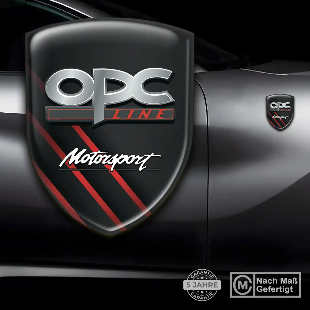 Opel Aufkleber 3D Gel Wappen Interieurdesign