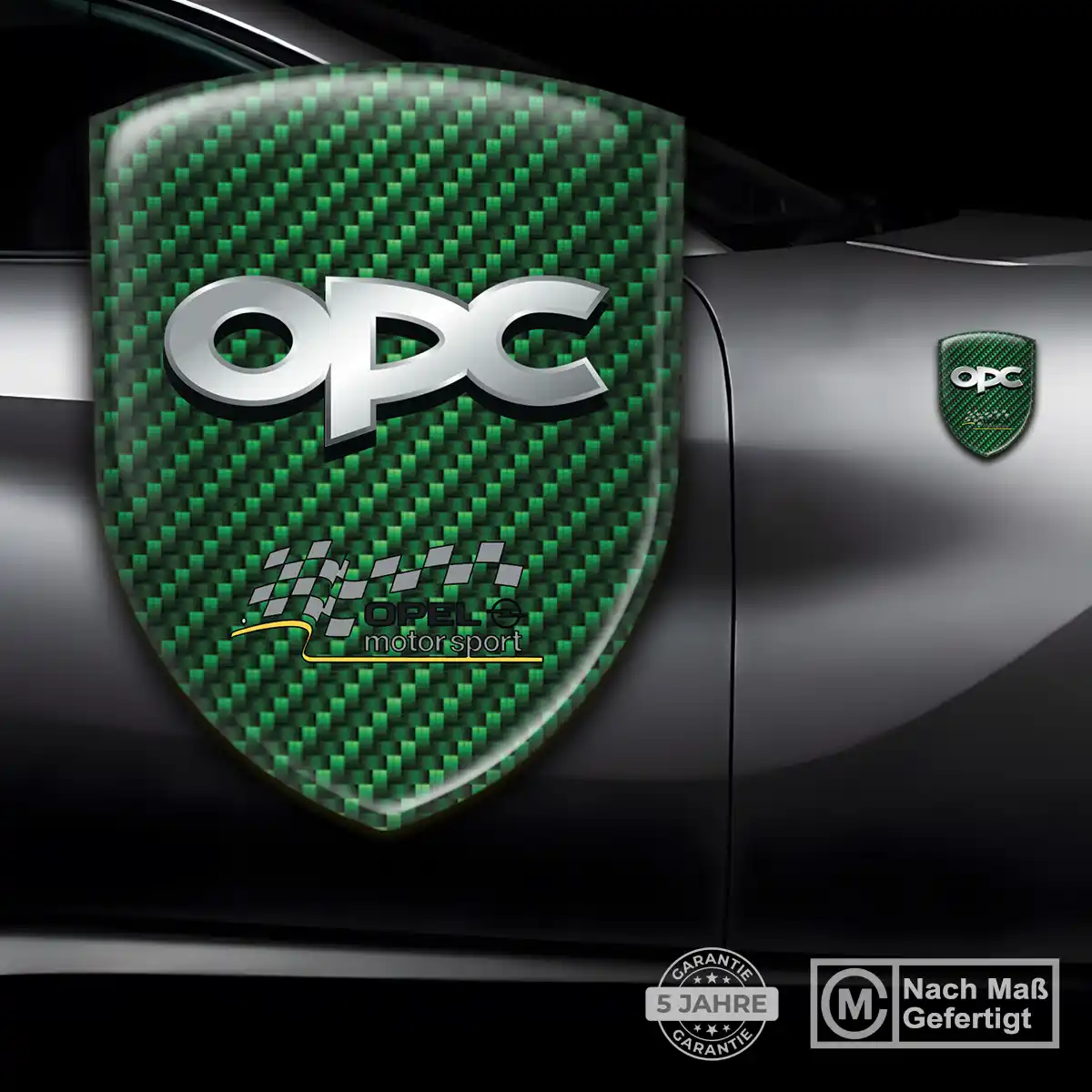 Opel Aufkleber 3D Gel Wappen Markenedition