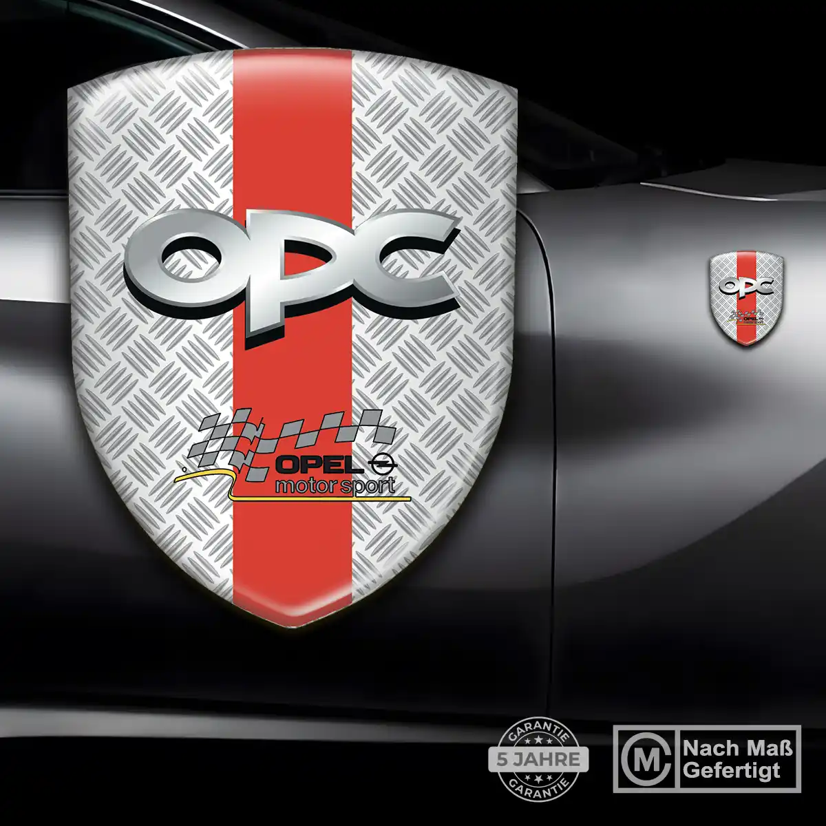 Opel Aufkleber 3D Gel Wappen Premium-Edition