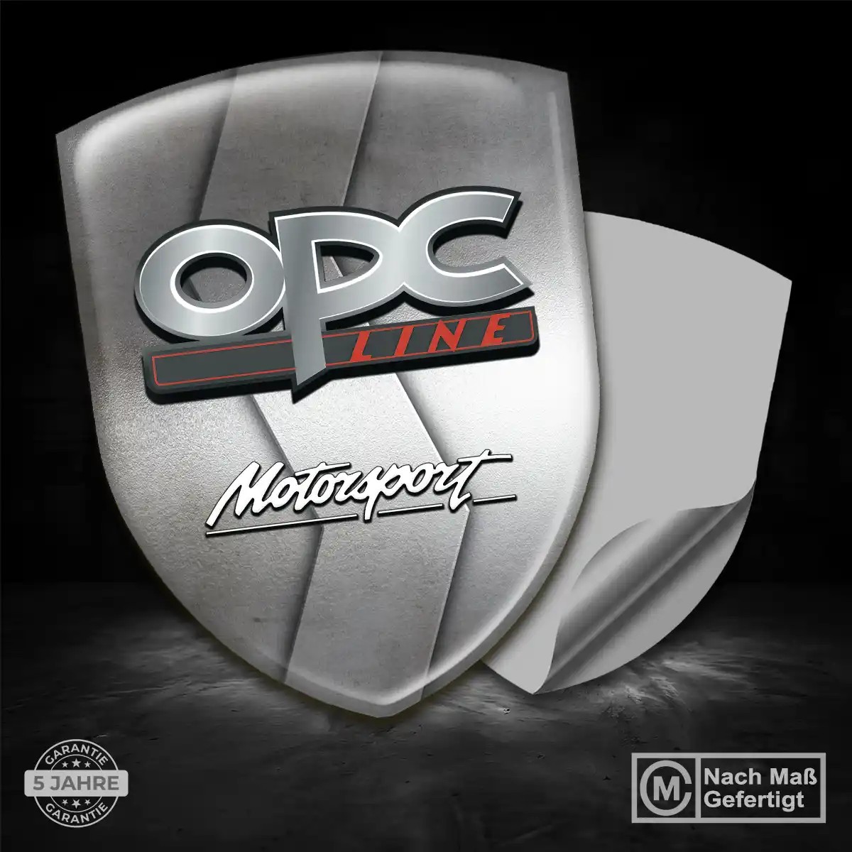 Opel Aufkleber 3D Gel Wappen Premiumqualität