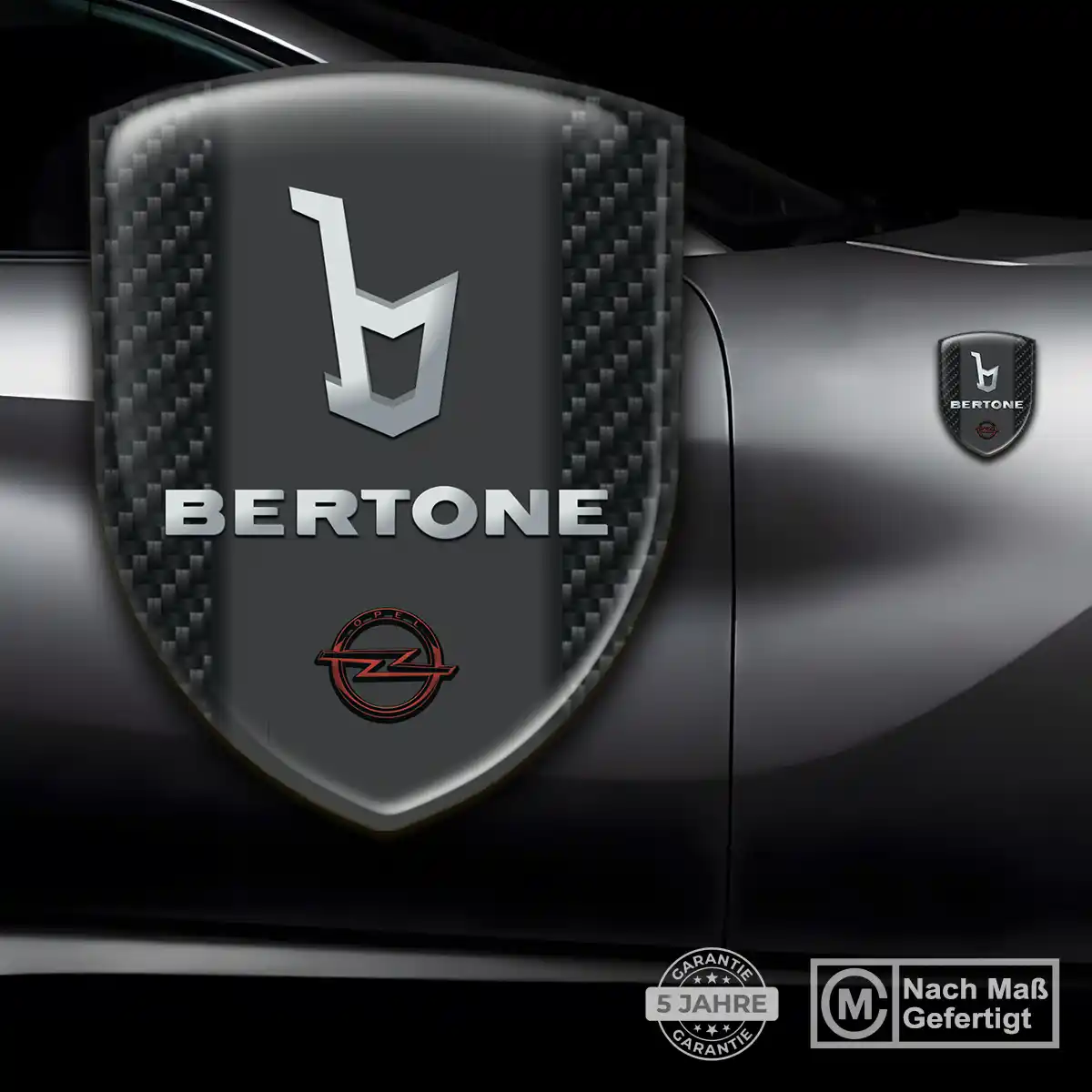 Opel Aufkleber 3D Gel Wappen Stilvolles Design