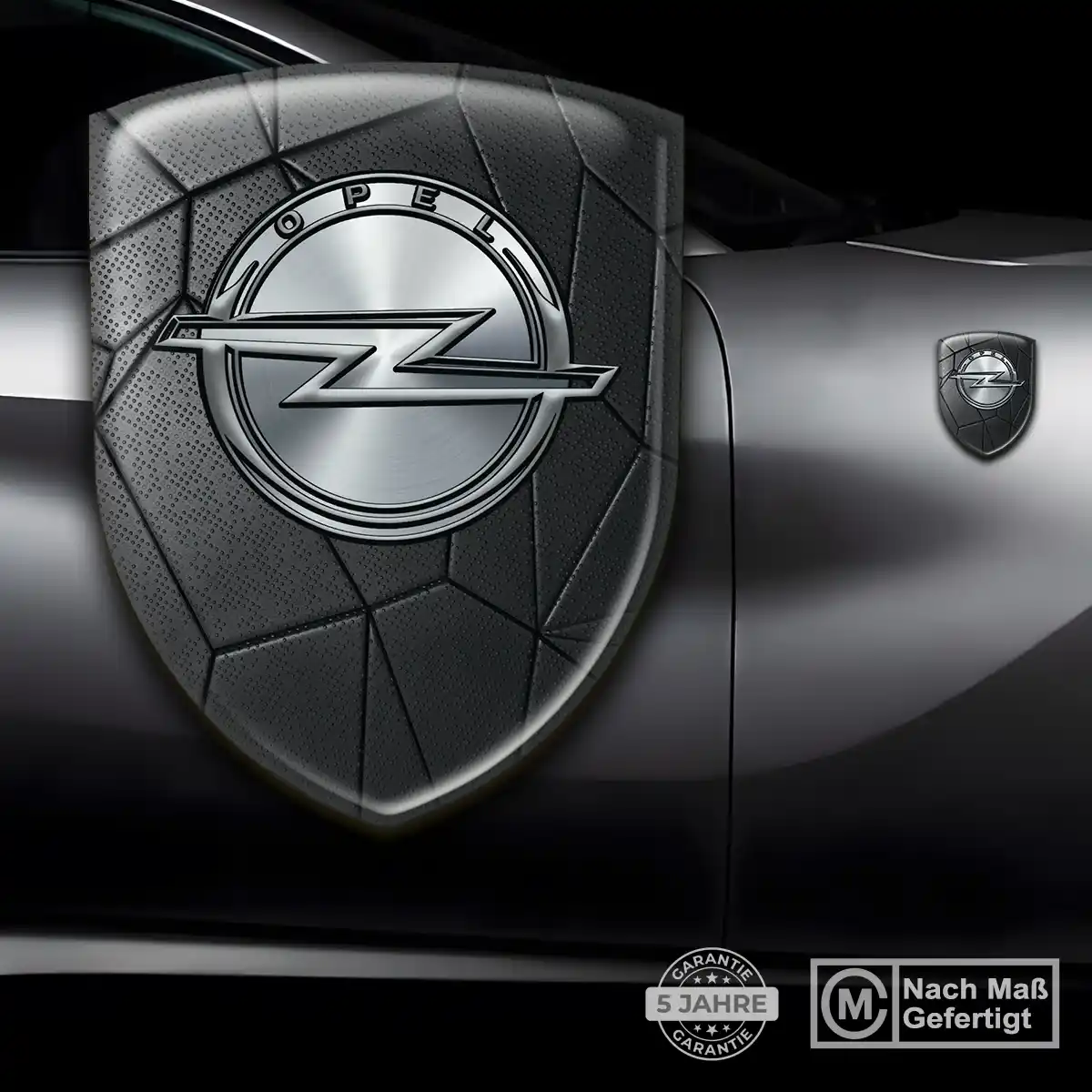 Opel Aufkleber 3D Gel Wappen Tuningfahrzeug