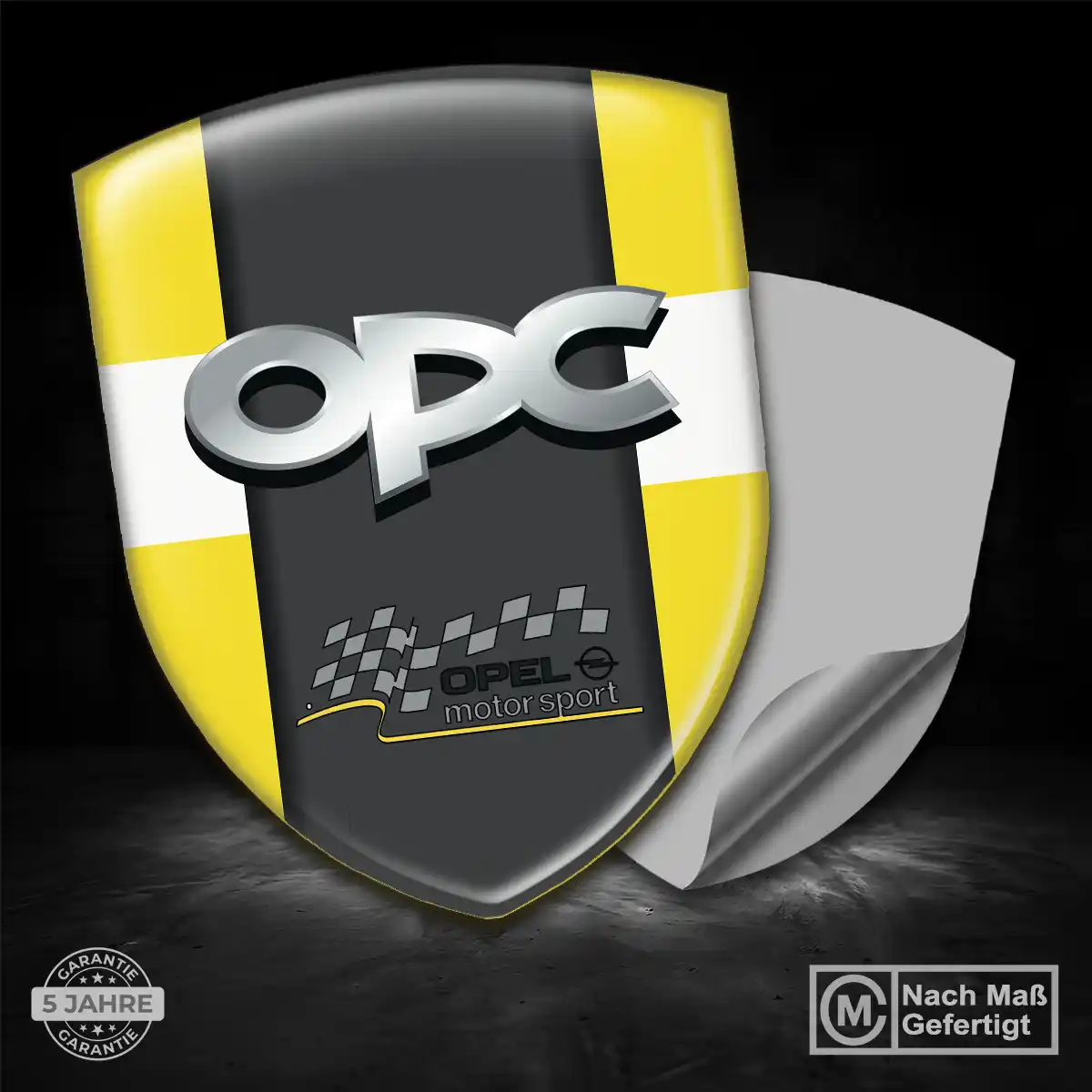 Opel Aufkleber Anspruchsvolles Design