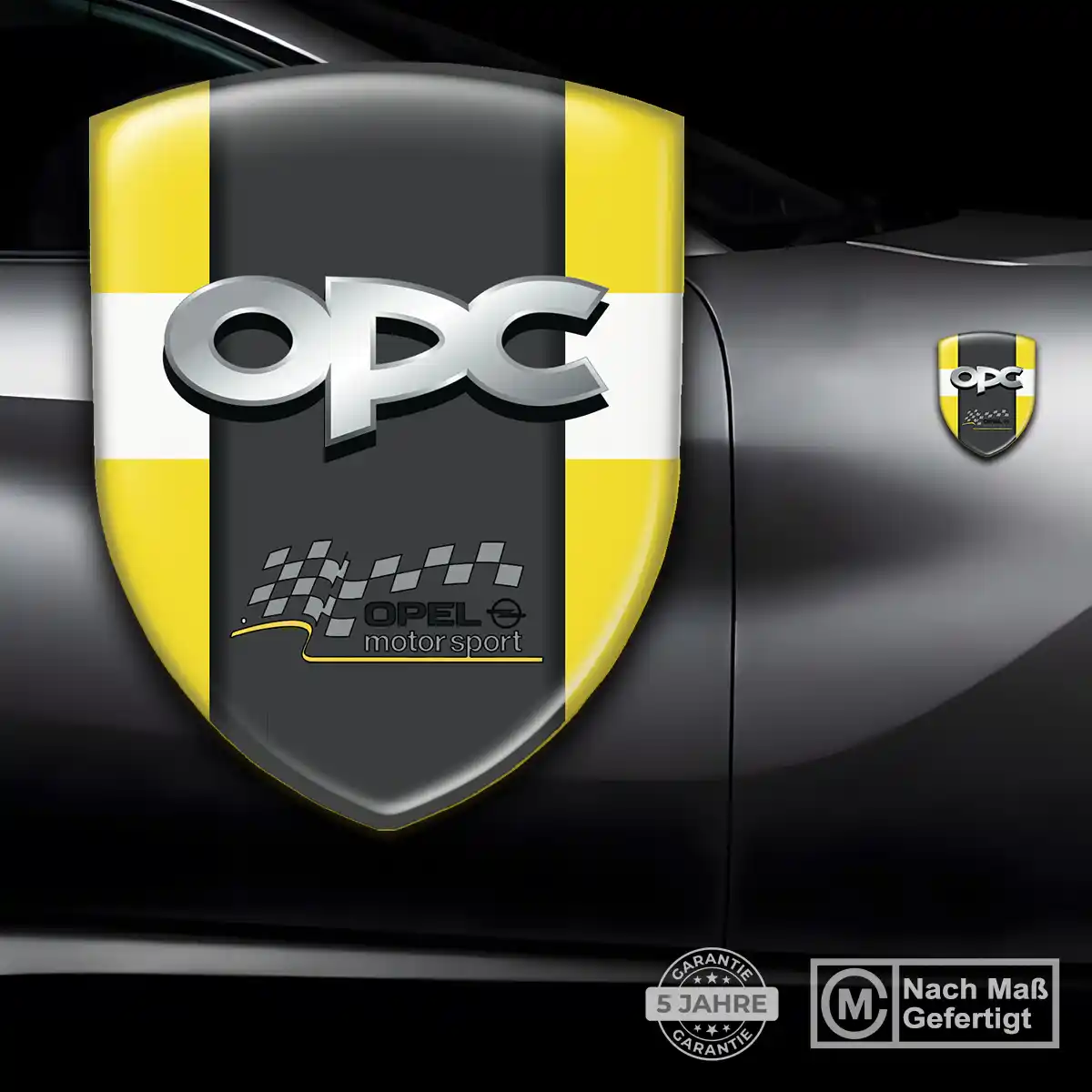 Opel Aufkleber Anspruchsvolles Design