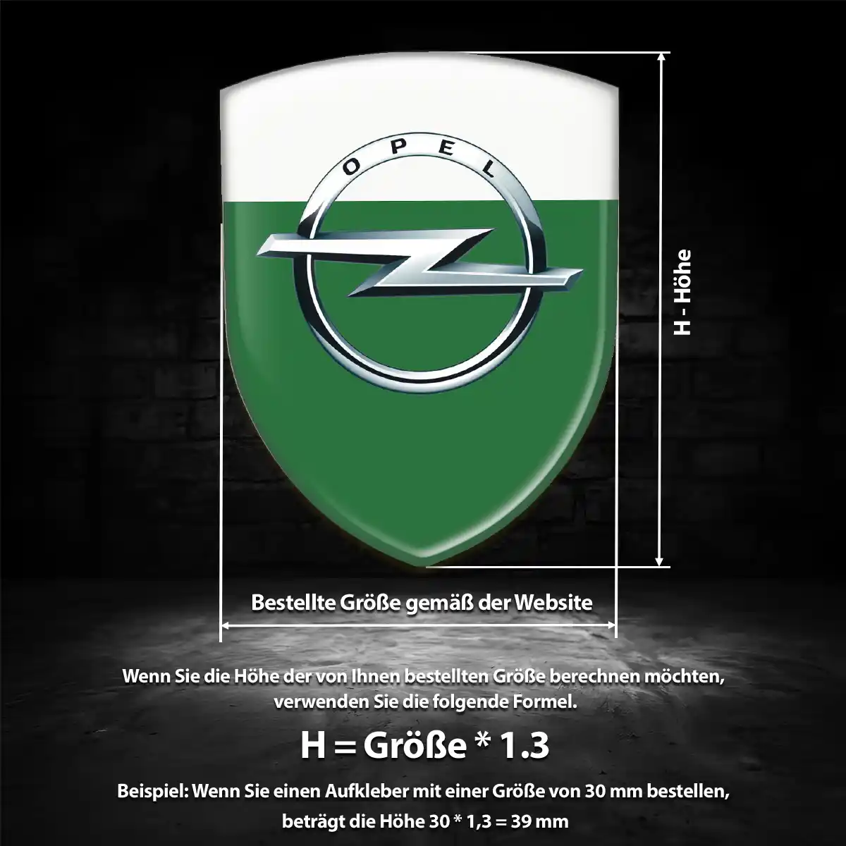 Opel Aufkleber Auto Premiumqualität