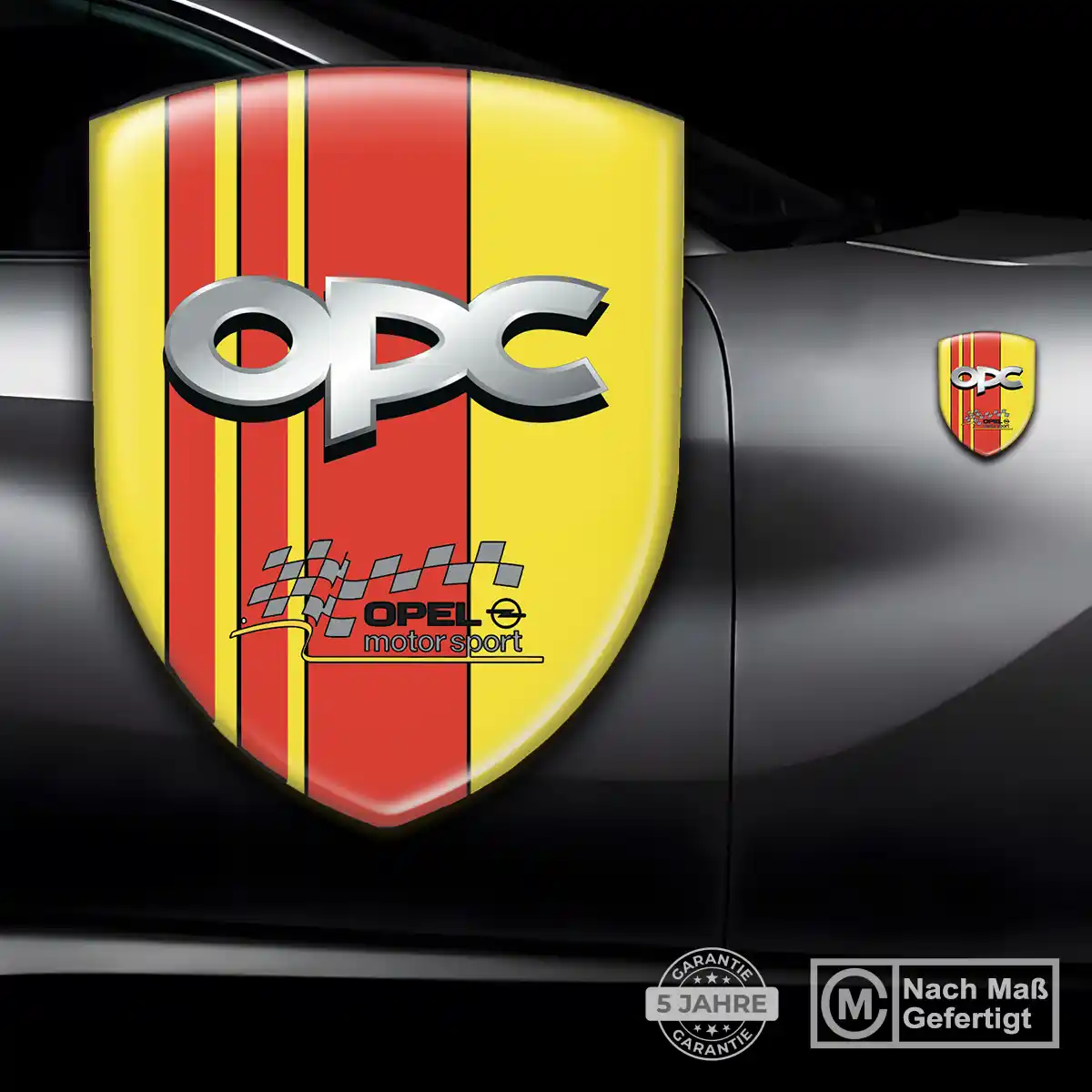 Opel Aufkleber Emblem Exterieurdesign