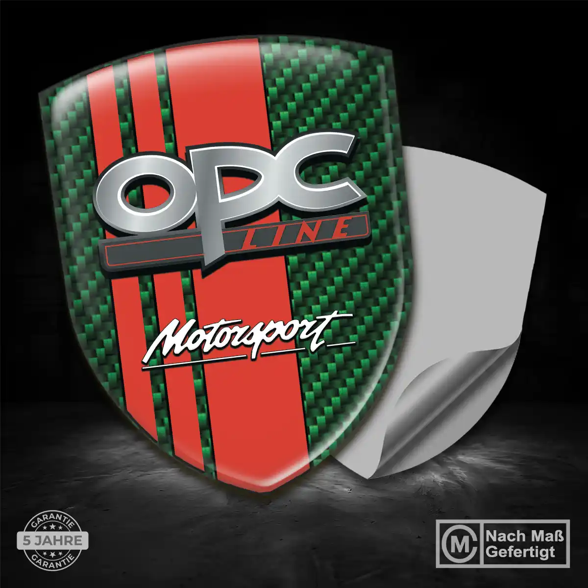 Opel Aufkleber Emblem Tuningfahrzeug