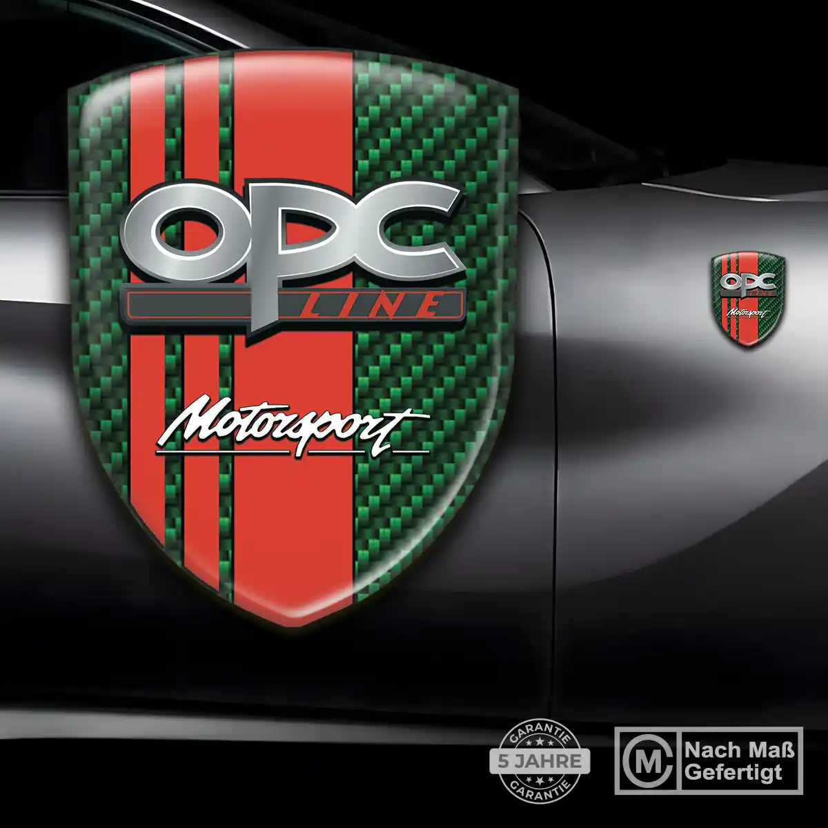Opel Aufkleber Emblem Tuningfahrzeug