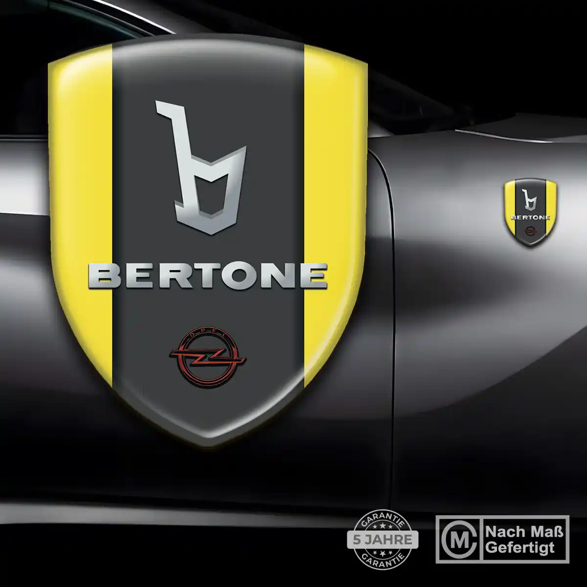 Opel Aufkleber Emblem Wappen Auto Exterieurdesign