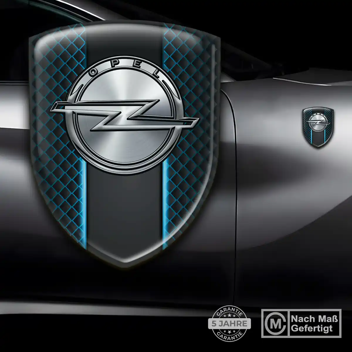Opel Aufkleber Emblem Wappen Auto Stilvolles Design